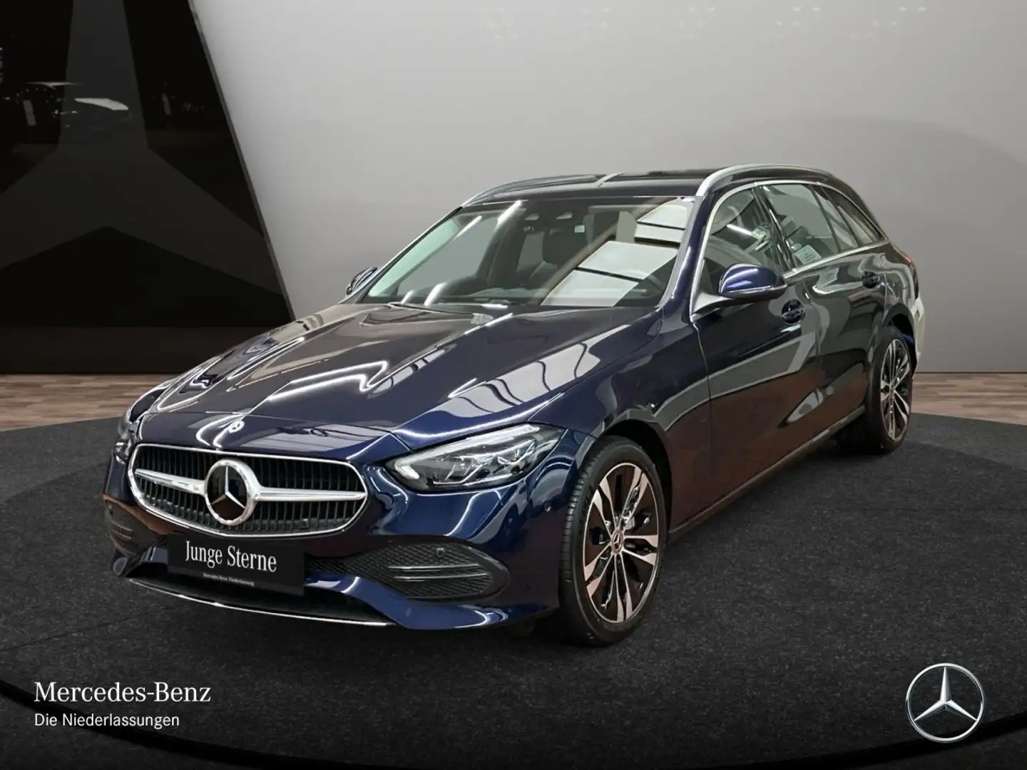 Mercedes-Benz C 300 e T AVANTG+LED+KAMERA+KEYLESS+9G Blau - 2
