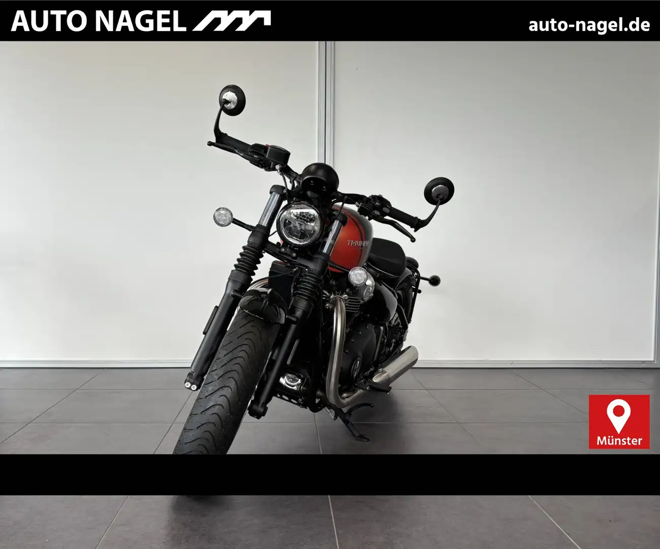 Triumph Bonneville Bobber Bonneville Bobber Portocaliu - 1