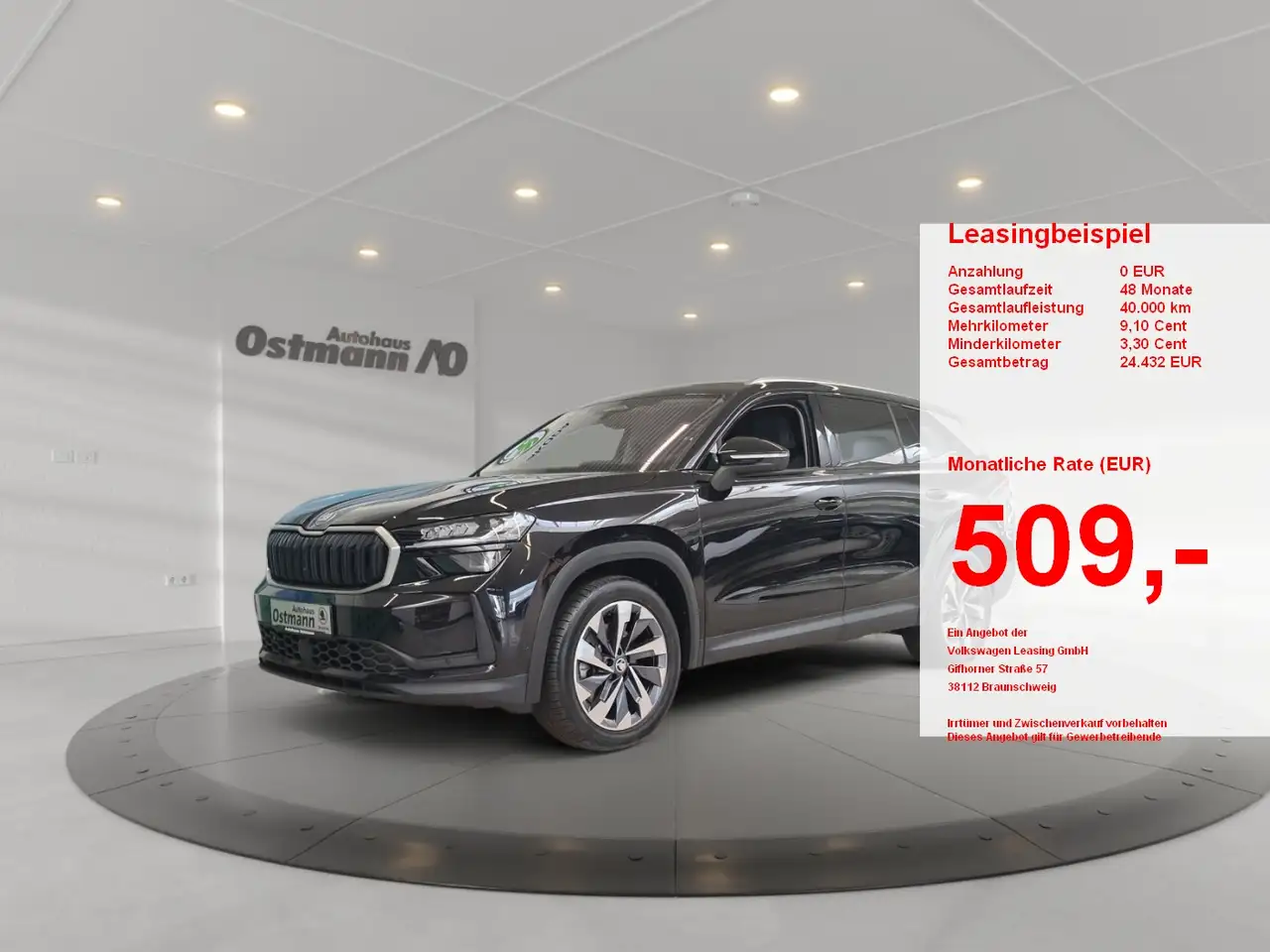 Skoda Kodiaq 2.0 TDI DSG Selection AHK SHZ SpurH KAM