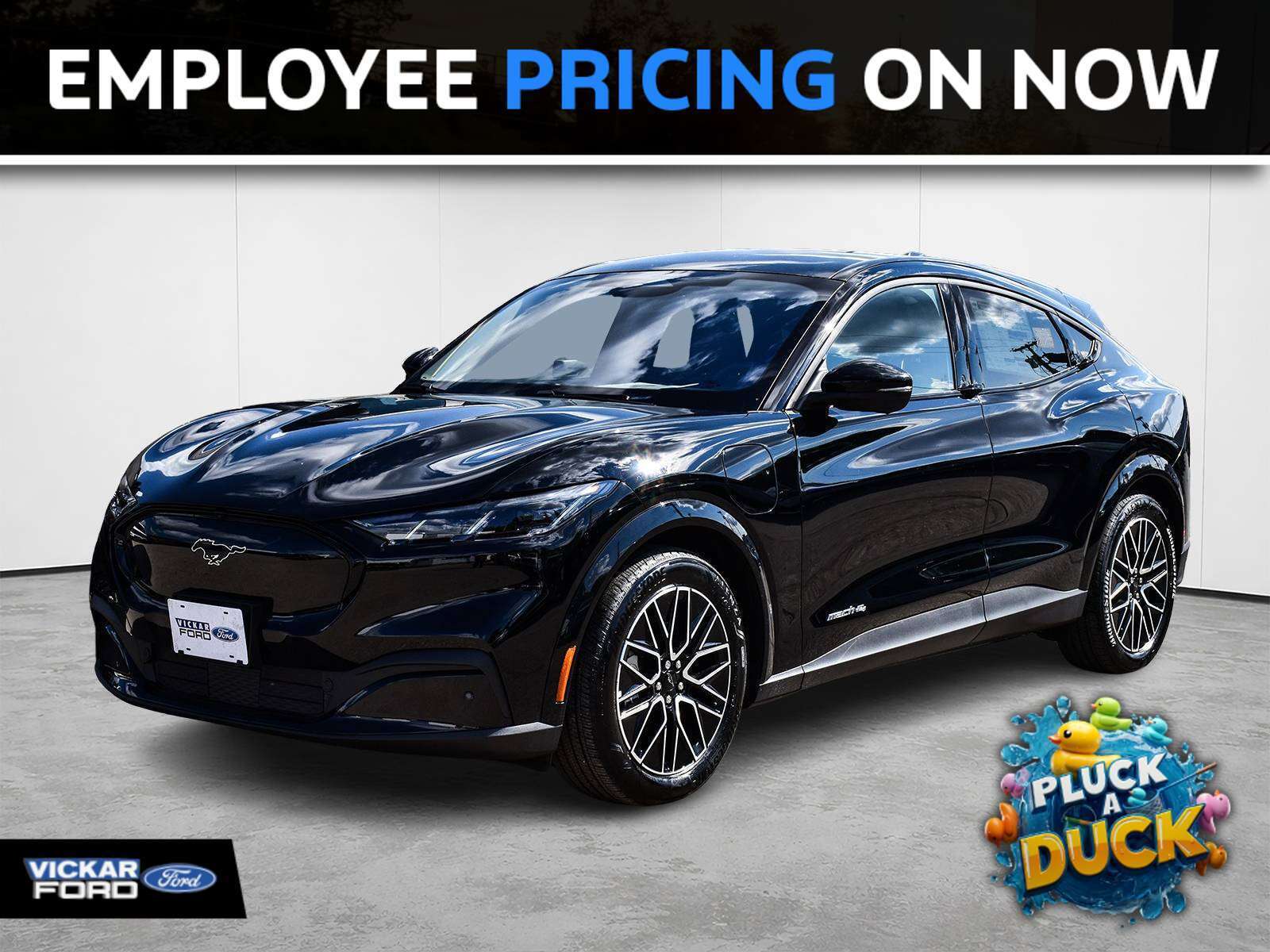 Black 2026 Ford Mustang Mach-E SUV / Crossover All-Wheel Drive Automatic