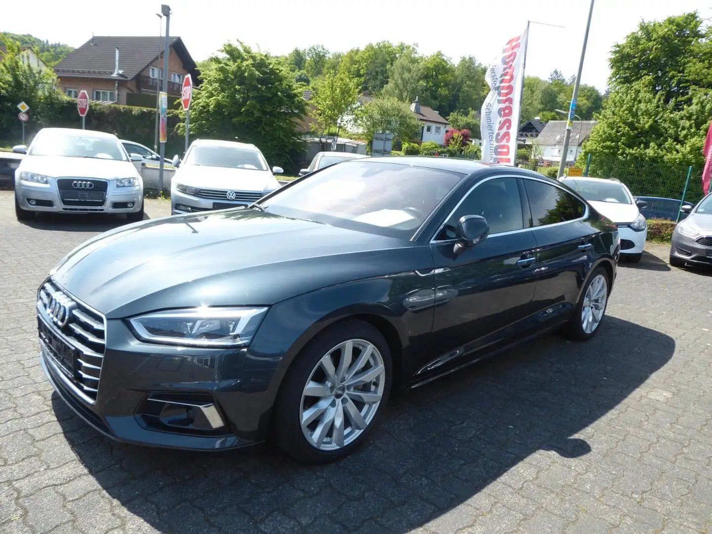 Audi A5 Sportback quattro design Grau - 1
