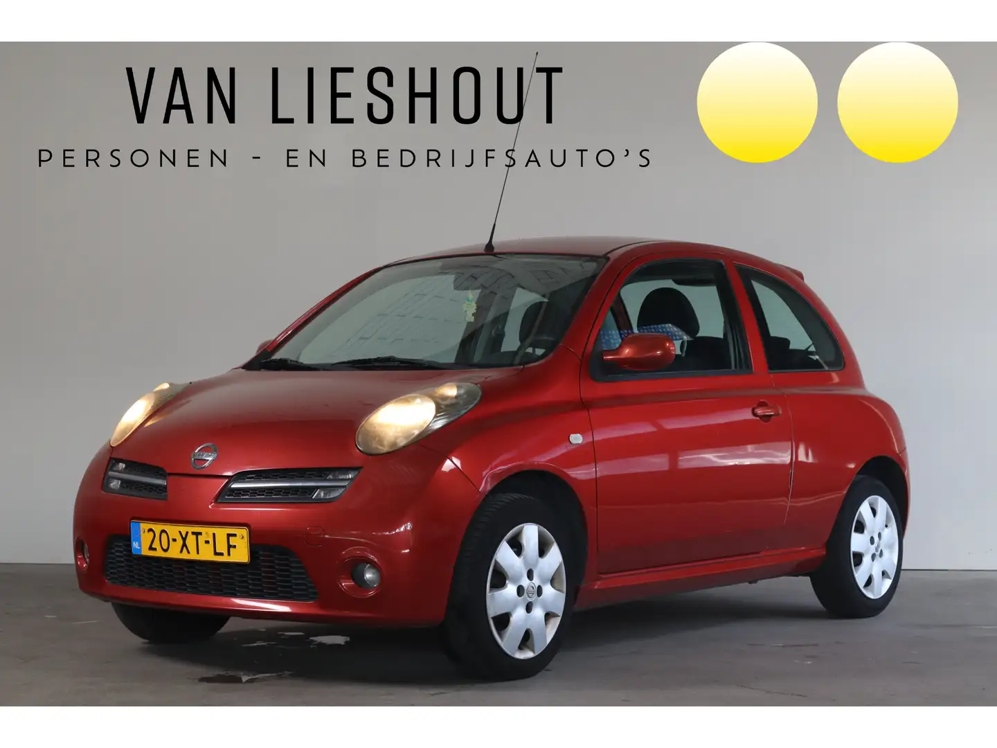 Nissan Micra 1.2 Visia - NL- Auto!! Radio Rood - 1