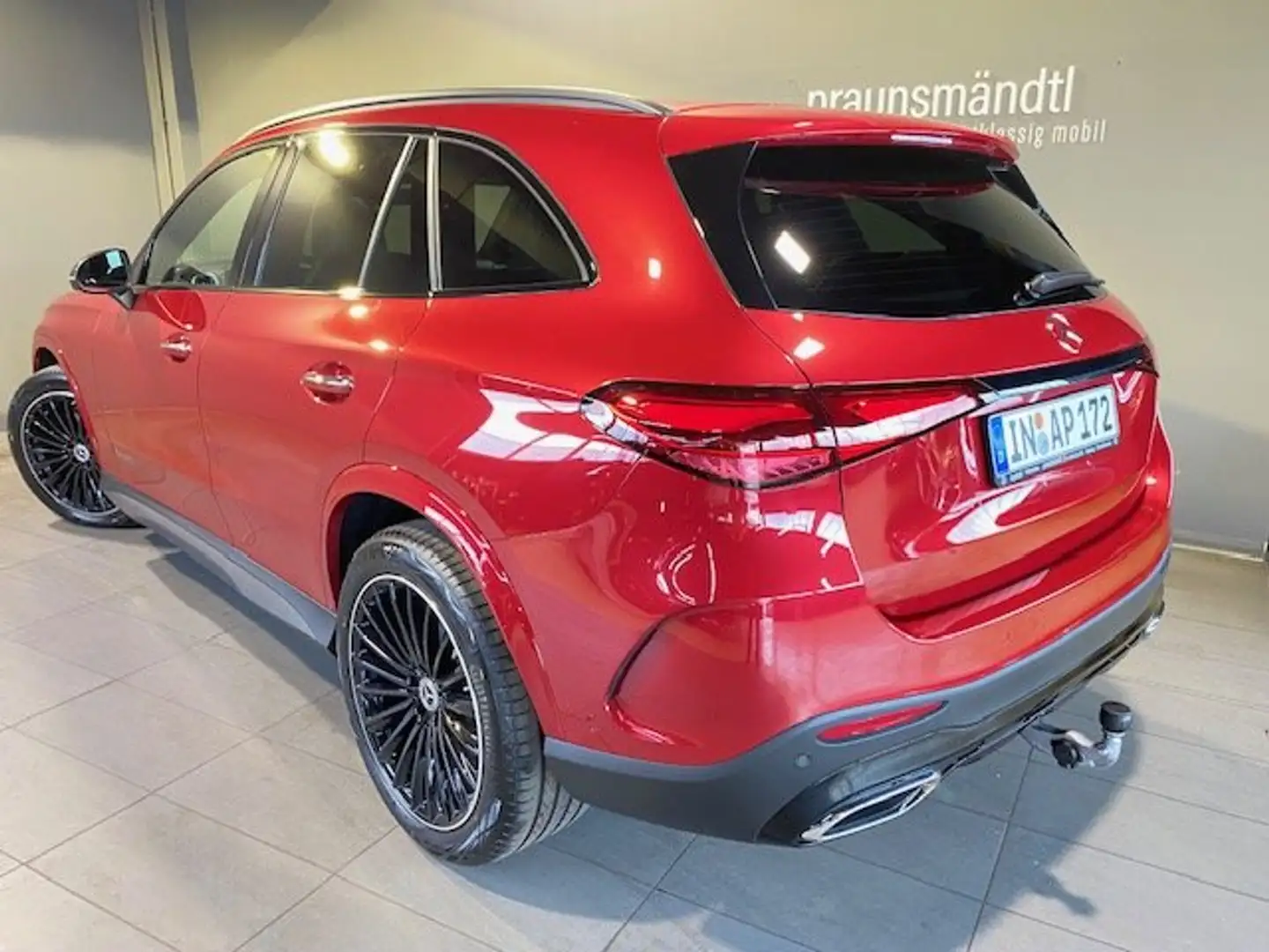 Mercedes-Benz GLC 300 d 4M AMG Nigh MBUX/AHK/Pano/360/Dist/Tot Schwarz - 2