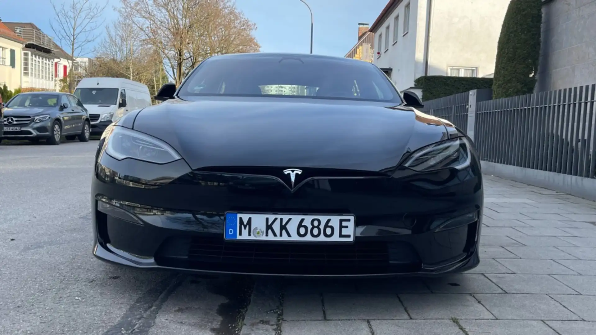 Tesla Model S Plaid,Tri-Motor,AllradantriebTOP Zustand Negru - 2