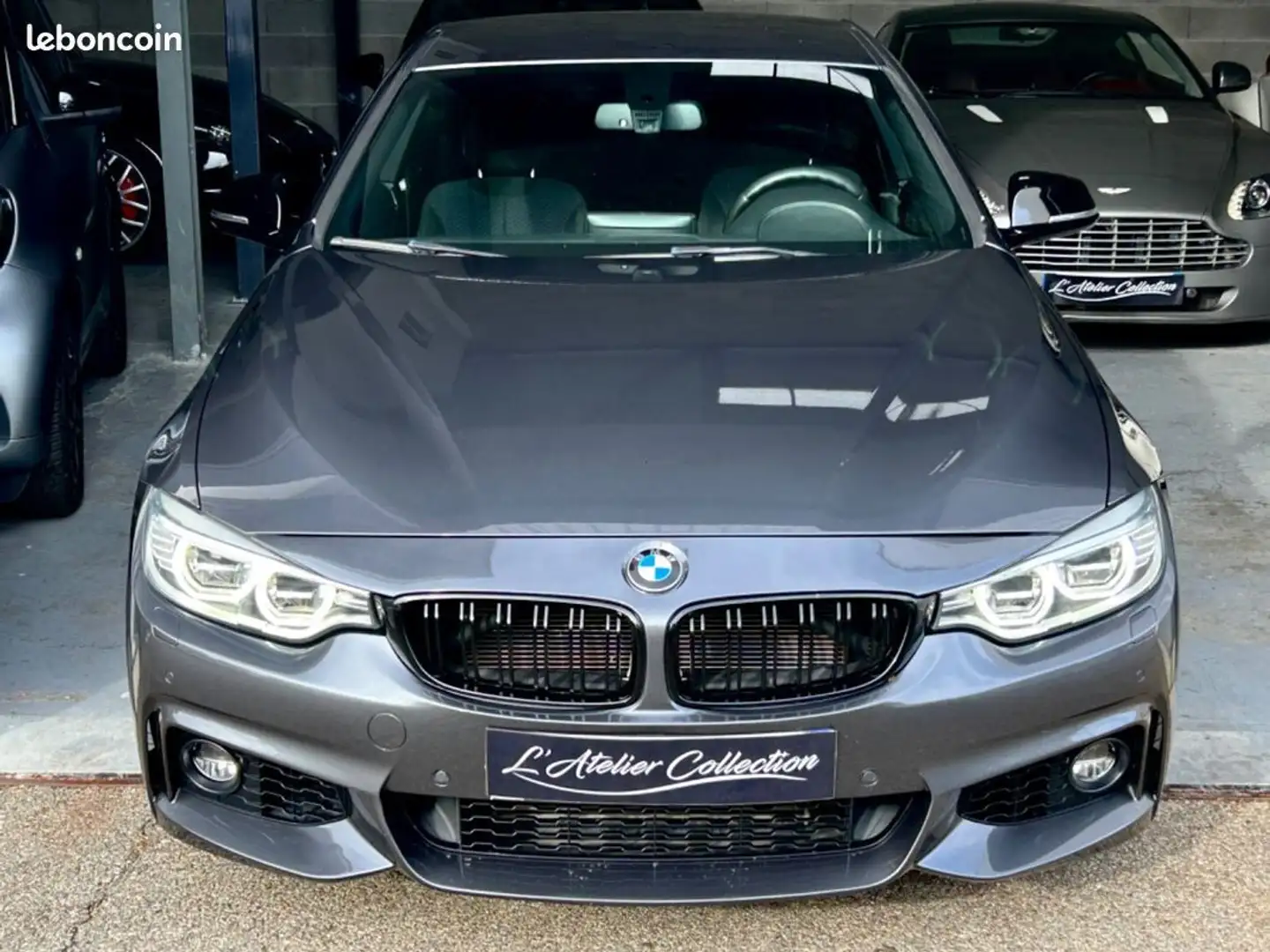 BMW 435 SÉRIE COUPE 435i -PACK M- INTERIEUR ALCANTARA GARANTIE 12 MOIS Gris - 2