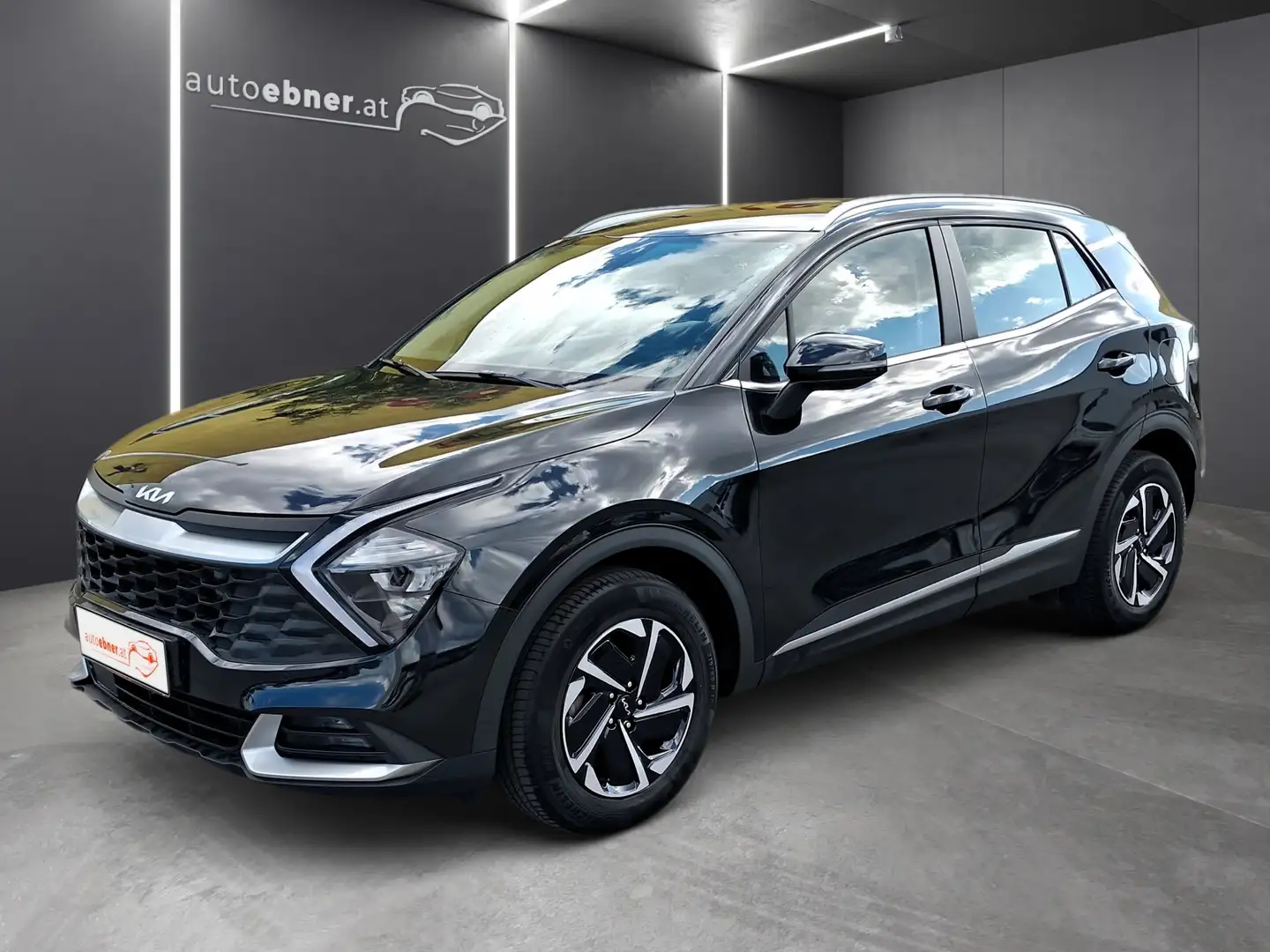 Kia Sportage Sportage Hybrid 1,6 TGDI HEV Silber Aut. Schwarz - 1