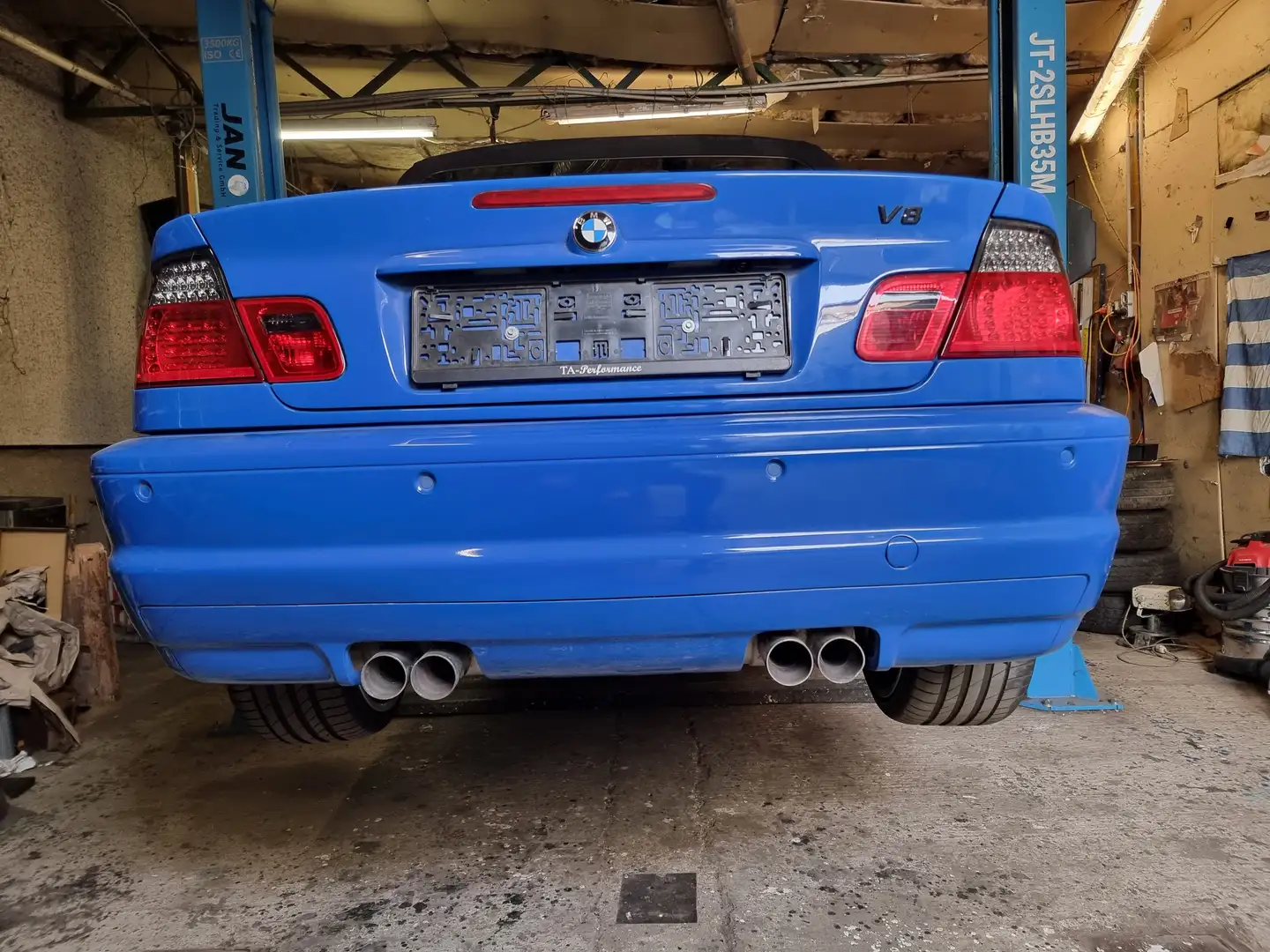 BMW 323 E46 Cabrio-V8-6Gang Schalter, 160kw Blue - 2