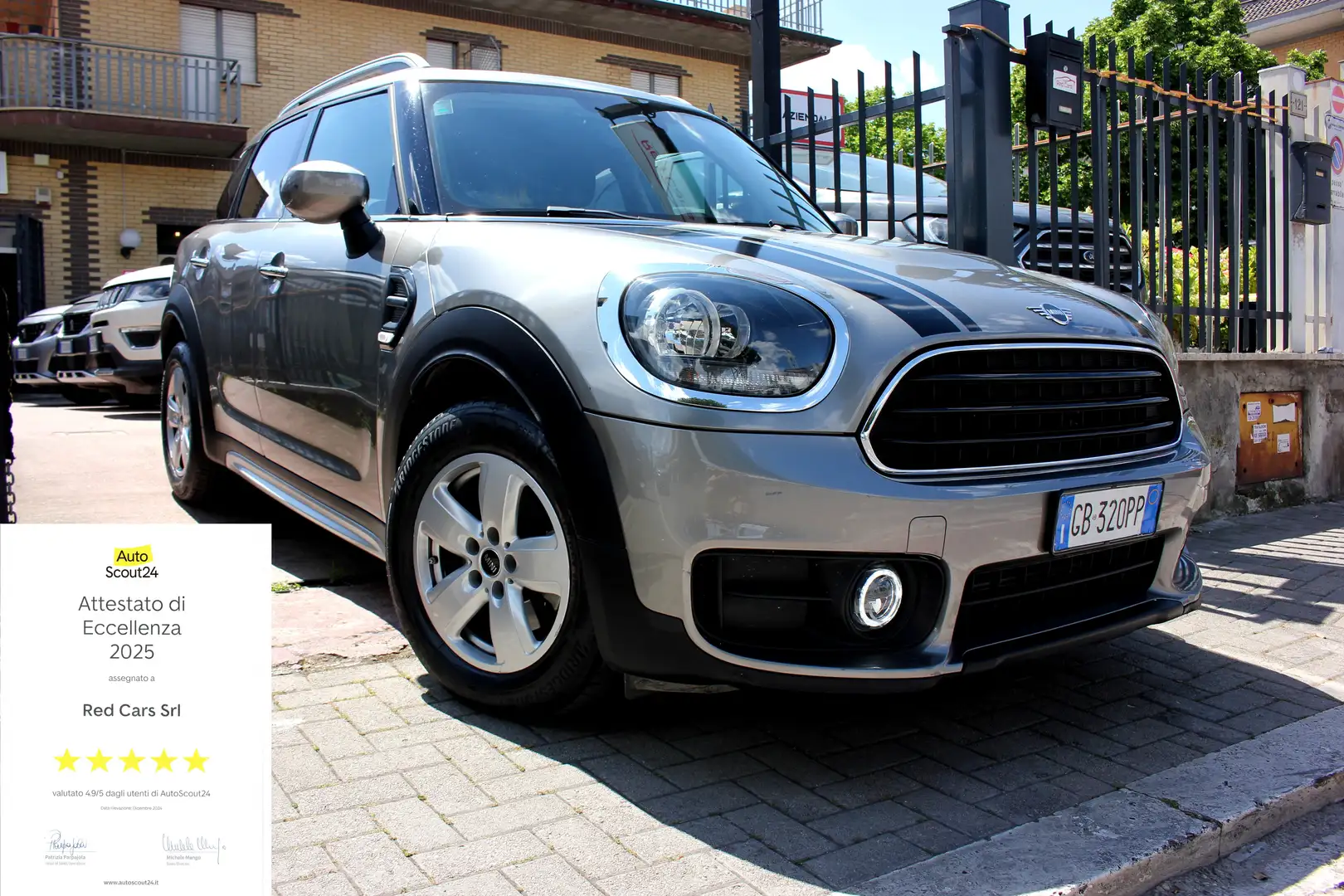 MINI Cooper Countryman 1.5 136CV TAGLIANDI CERTIFICATI *PREZZO VERO* NAVI Grigio - 2