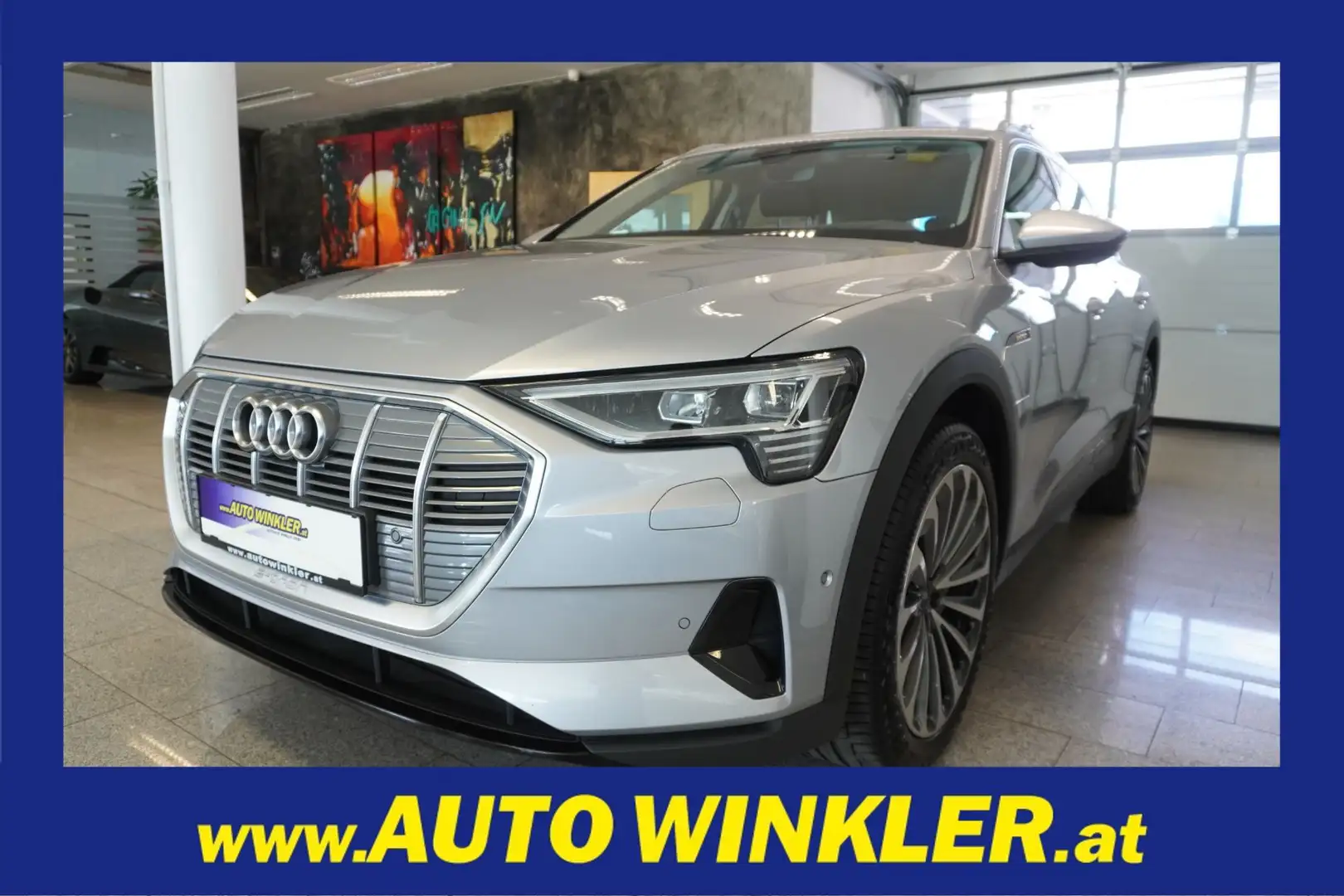 Audi e-tron 55 quattro Virtual/Leder/Navi/Kamera/LED Argent - 1