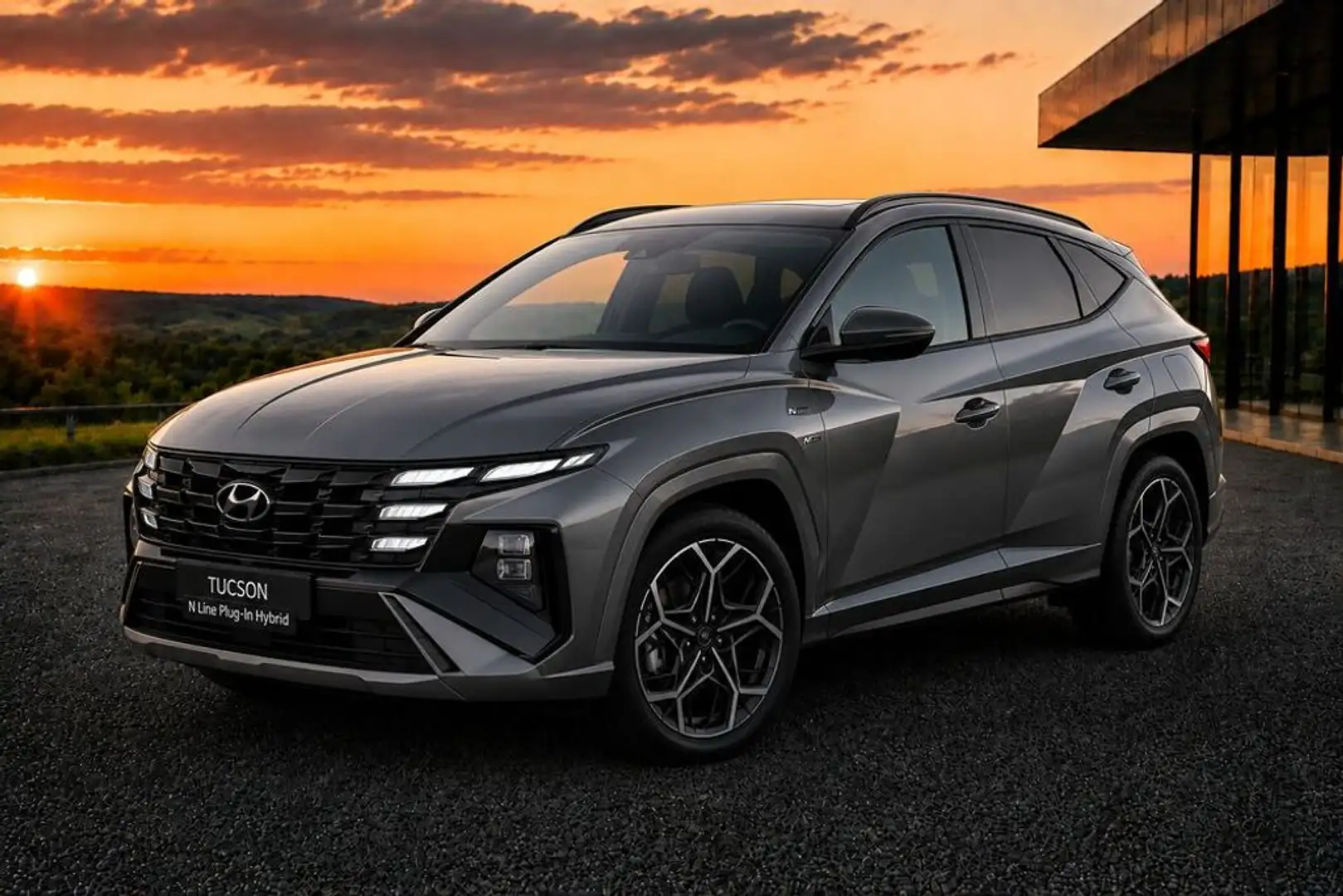 Hyundai TUCSON N Line Plug-In Hybrid 2WD Grau - 1