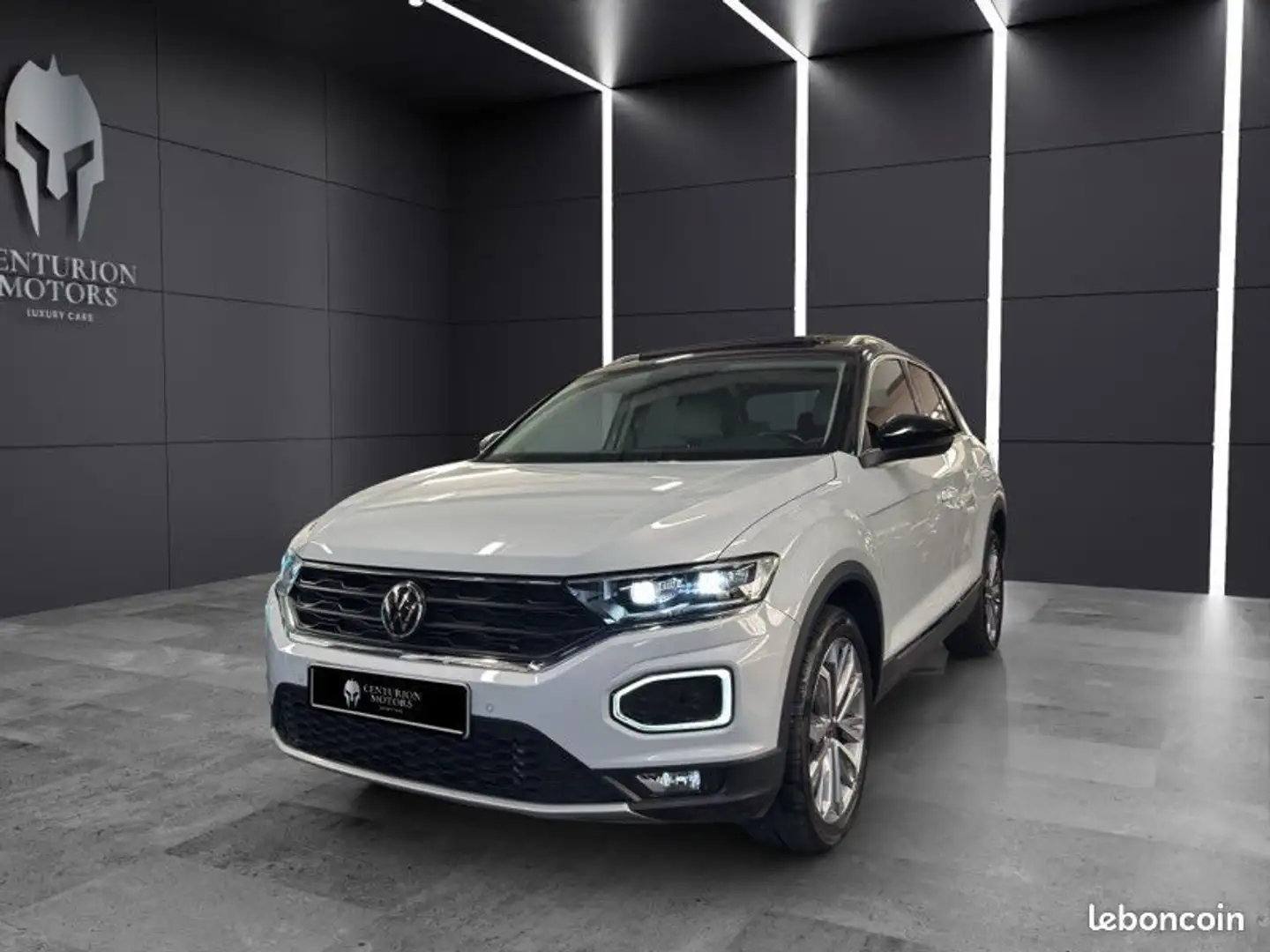 Volkswagen T-Roc 2.0 tsi 190 4 motion carat Blanc - 1