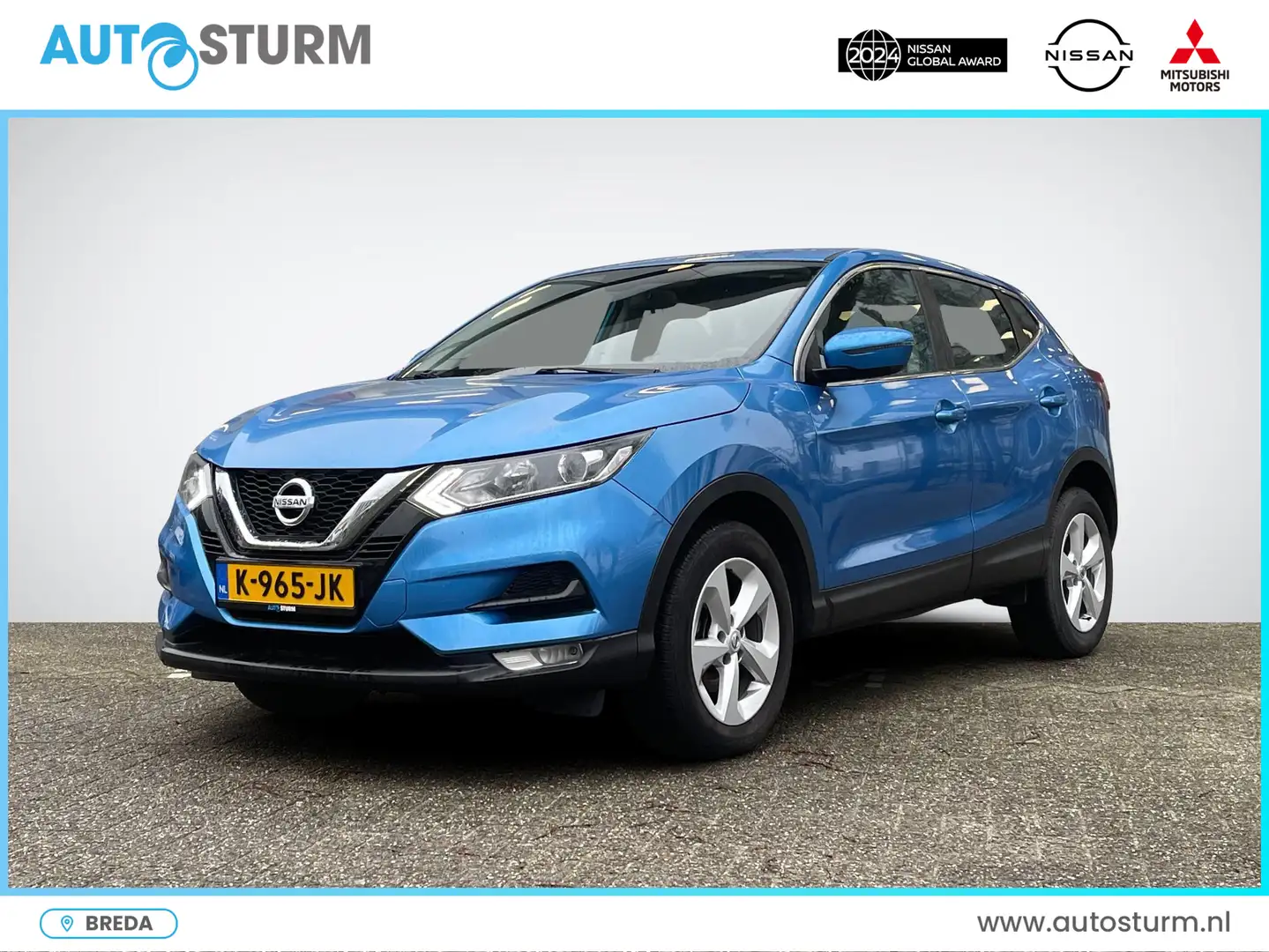 Nissan Qashqai 1.3 DIG-T Acces Edition Azul - 1