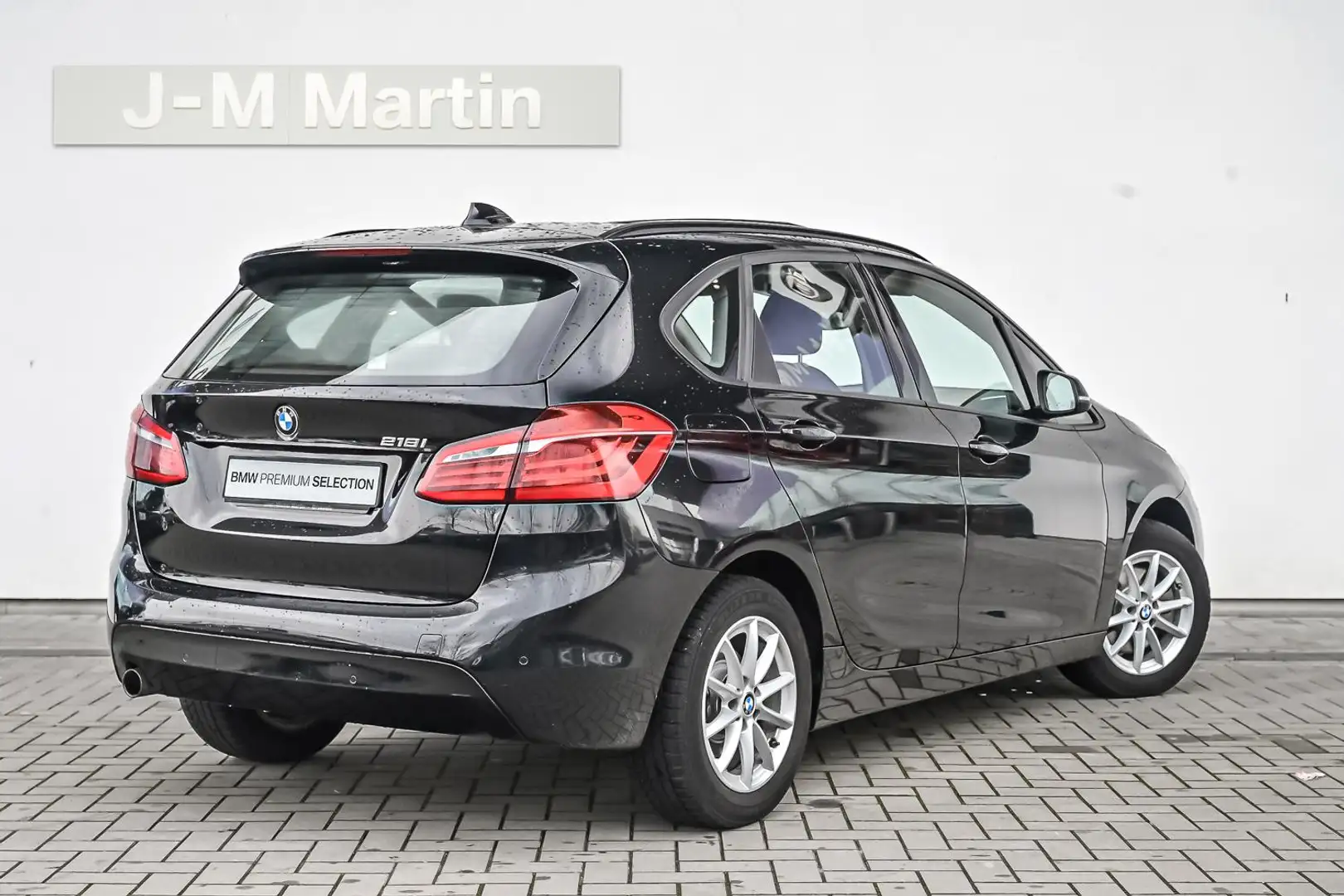 BMW 218 Active Tourer-Navi-Pano-PDC-12m de garantie Nero - 2