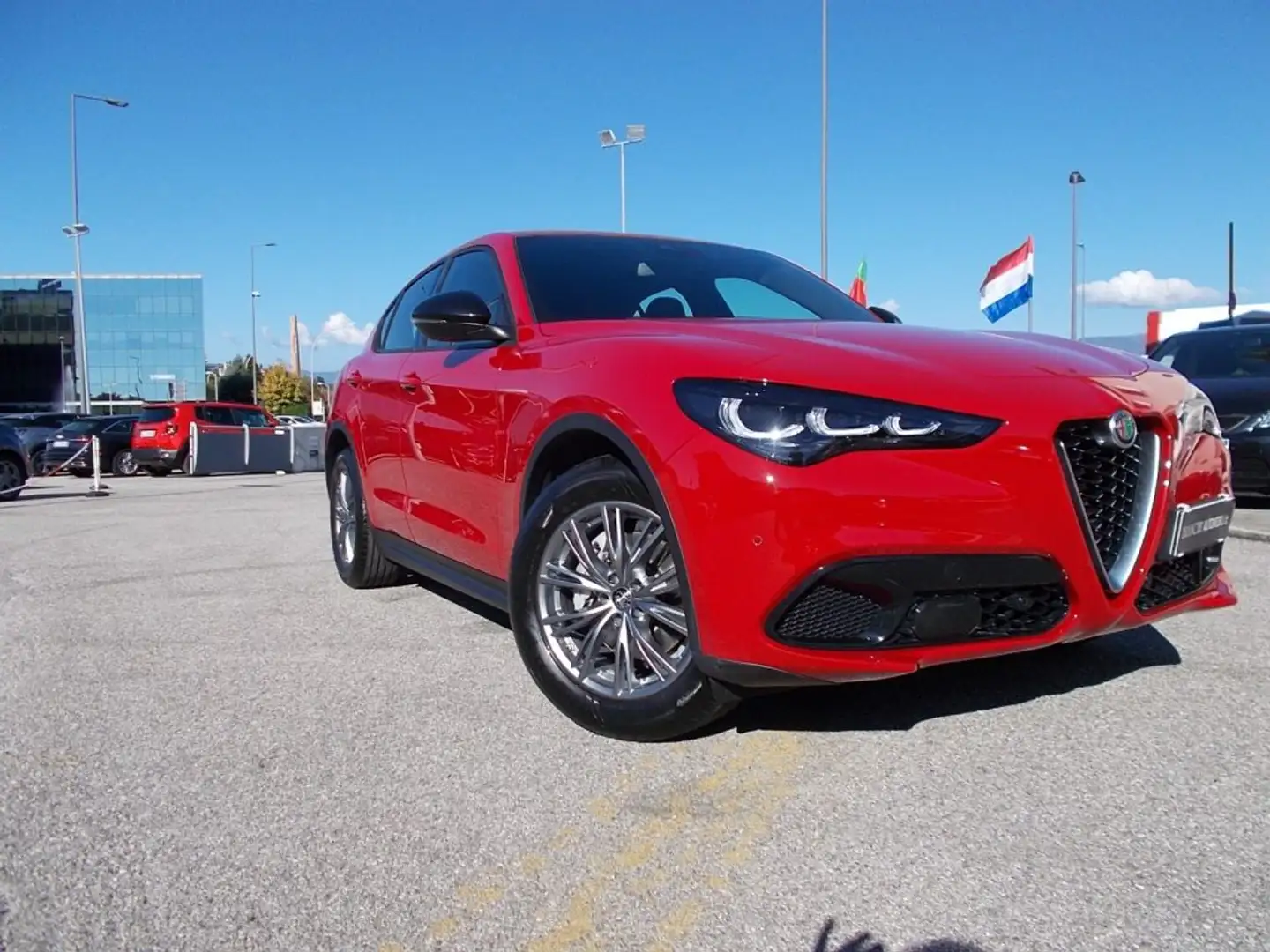 Alfa Romeo Stelvio 2.2 Turbodiesel 160 CV AT8 RWD Super Rouge - 1