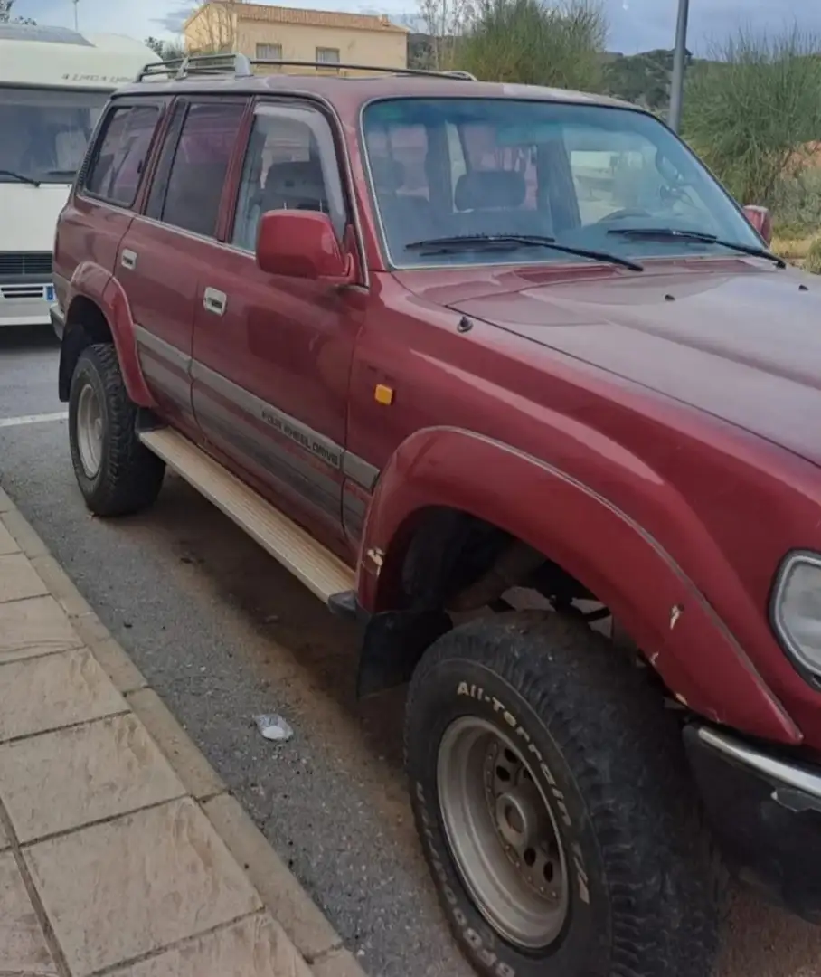 Toyota HDJ Czerwony - 2