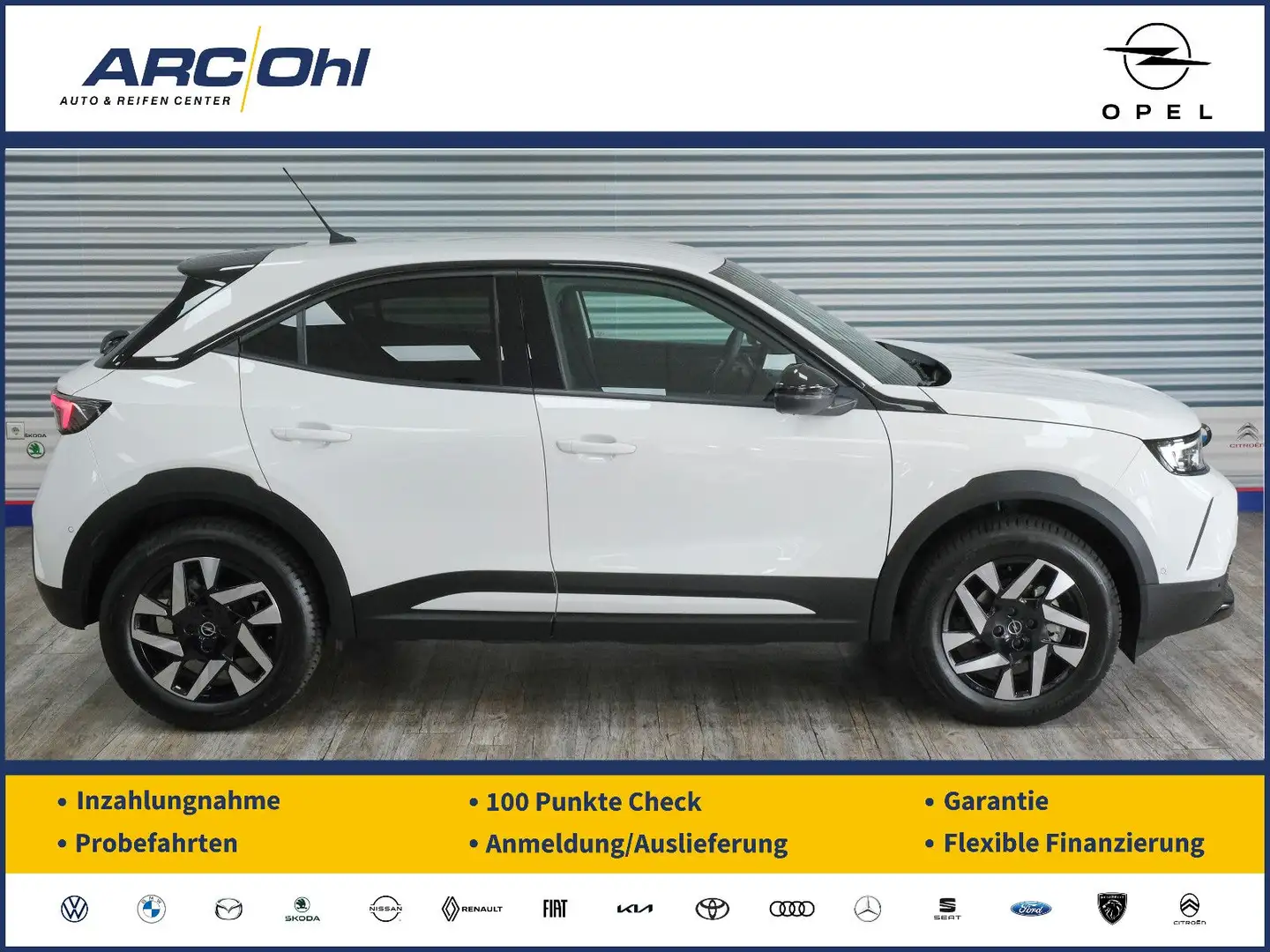 Opel Mokka 1.2 Ultimate GS *NAVI/LED/SHZ/PARK&GO/AHK* Blanc - 1