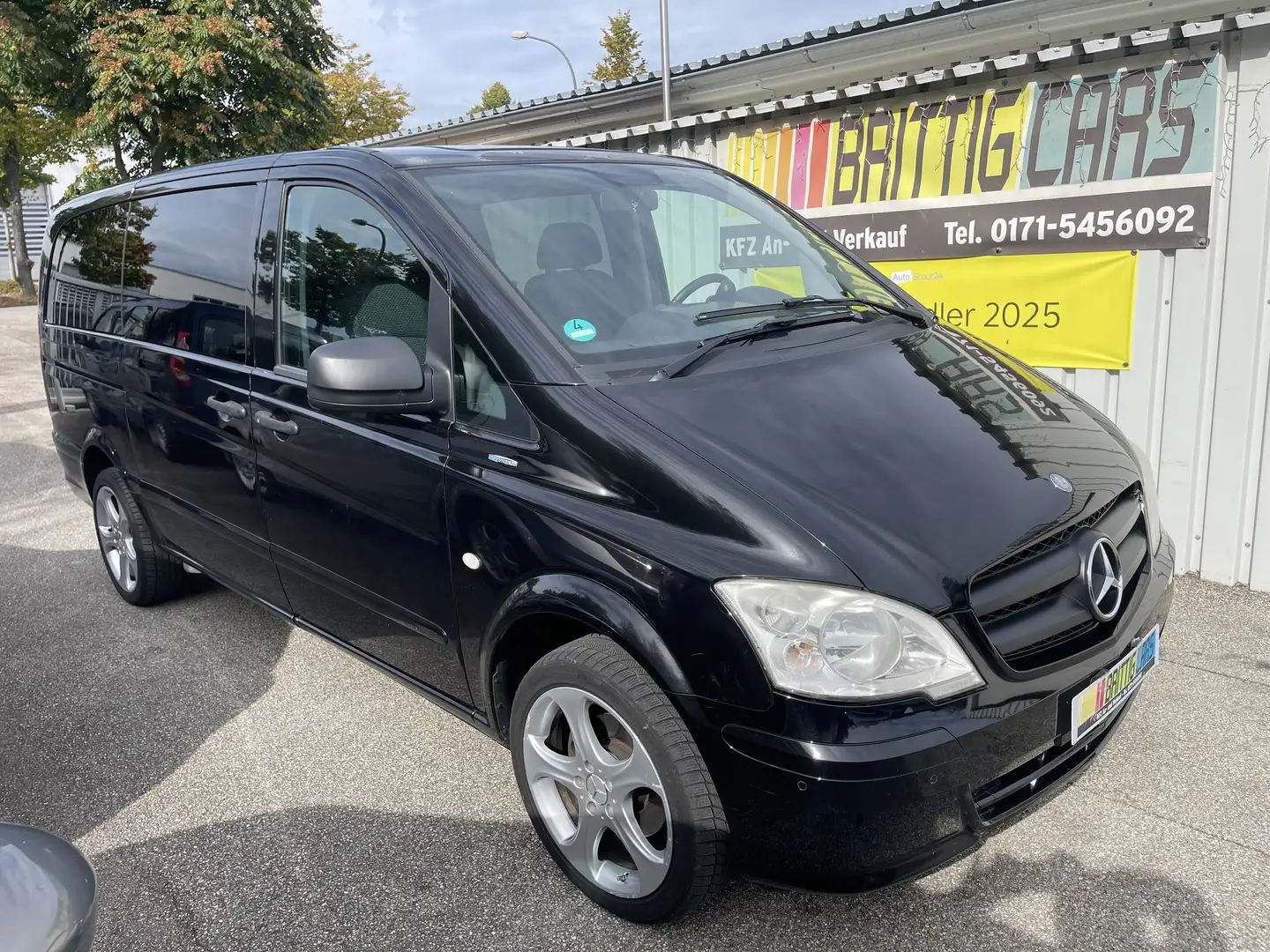 Mercedes-Benz Vito 116 CDI lang*2.Hand* Standheizung*5 Sitze*Klima* Schwarz - 1