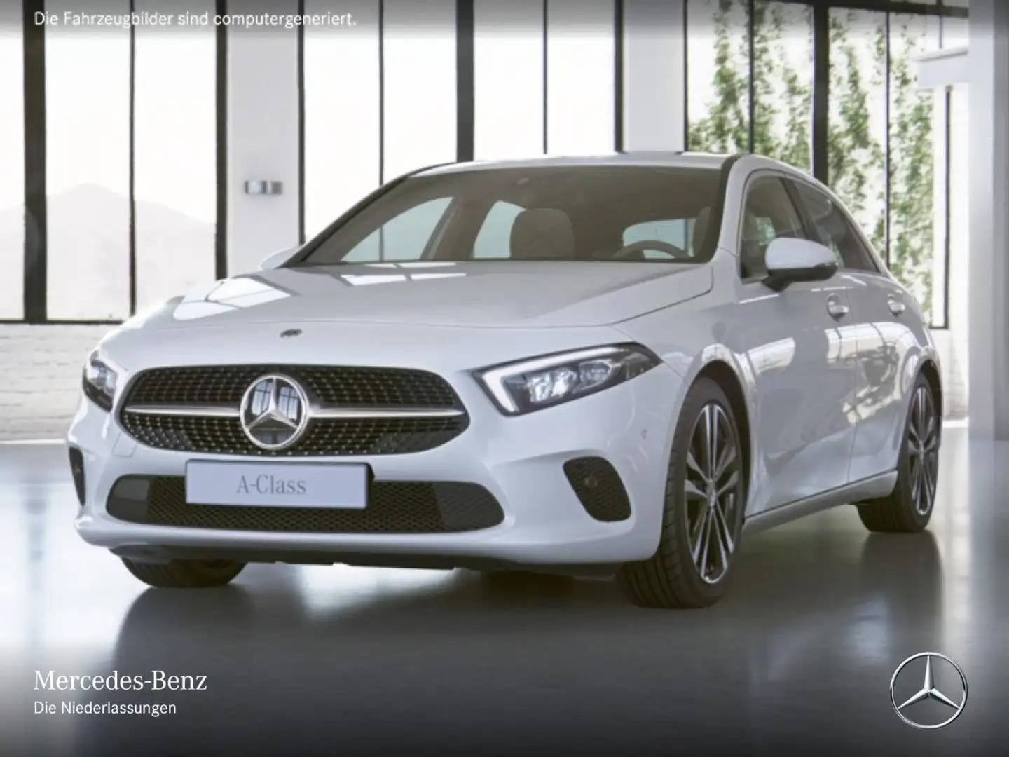 Mercedes-Benz A 180 PROGRESSIVE+LED+KAMERA+TOTW+7G Weiß - 2