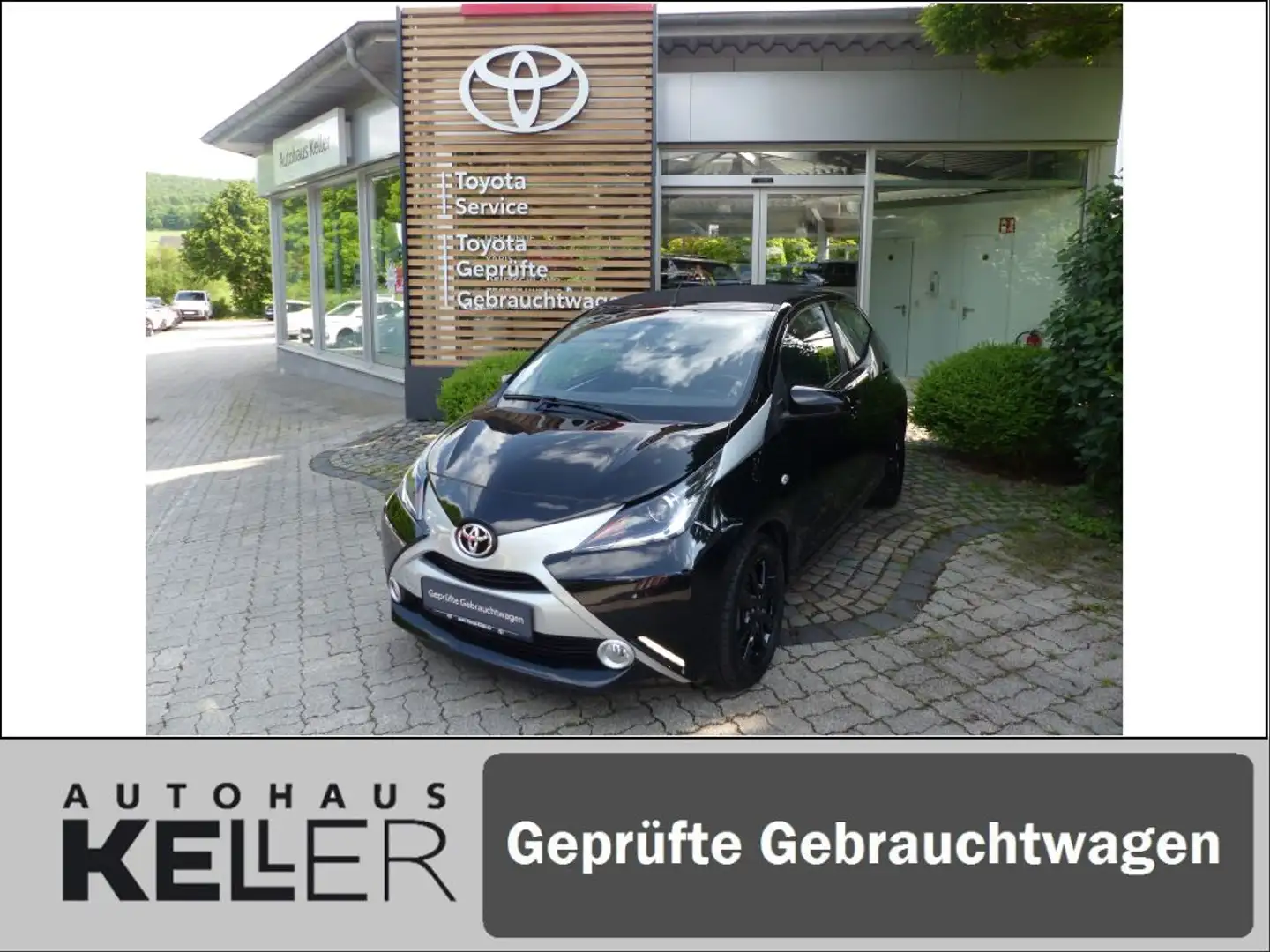 Toyota Aygo x-wave Schwarz - 1