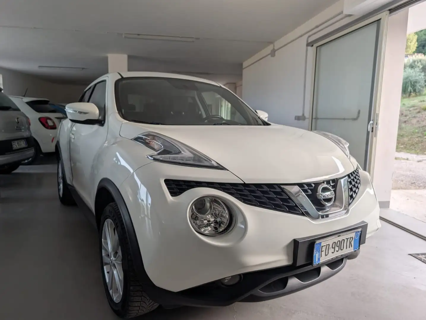 Nissan Juke Juke I 2015 1.5 dci Tekna 110cv E6 Blanc - 1