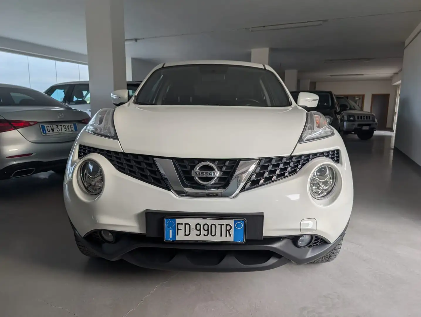 Nissan Juke Juke I 2015 1.5 dci Tekna 110cv E6 Blanc - 2