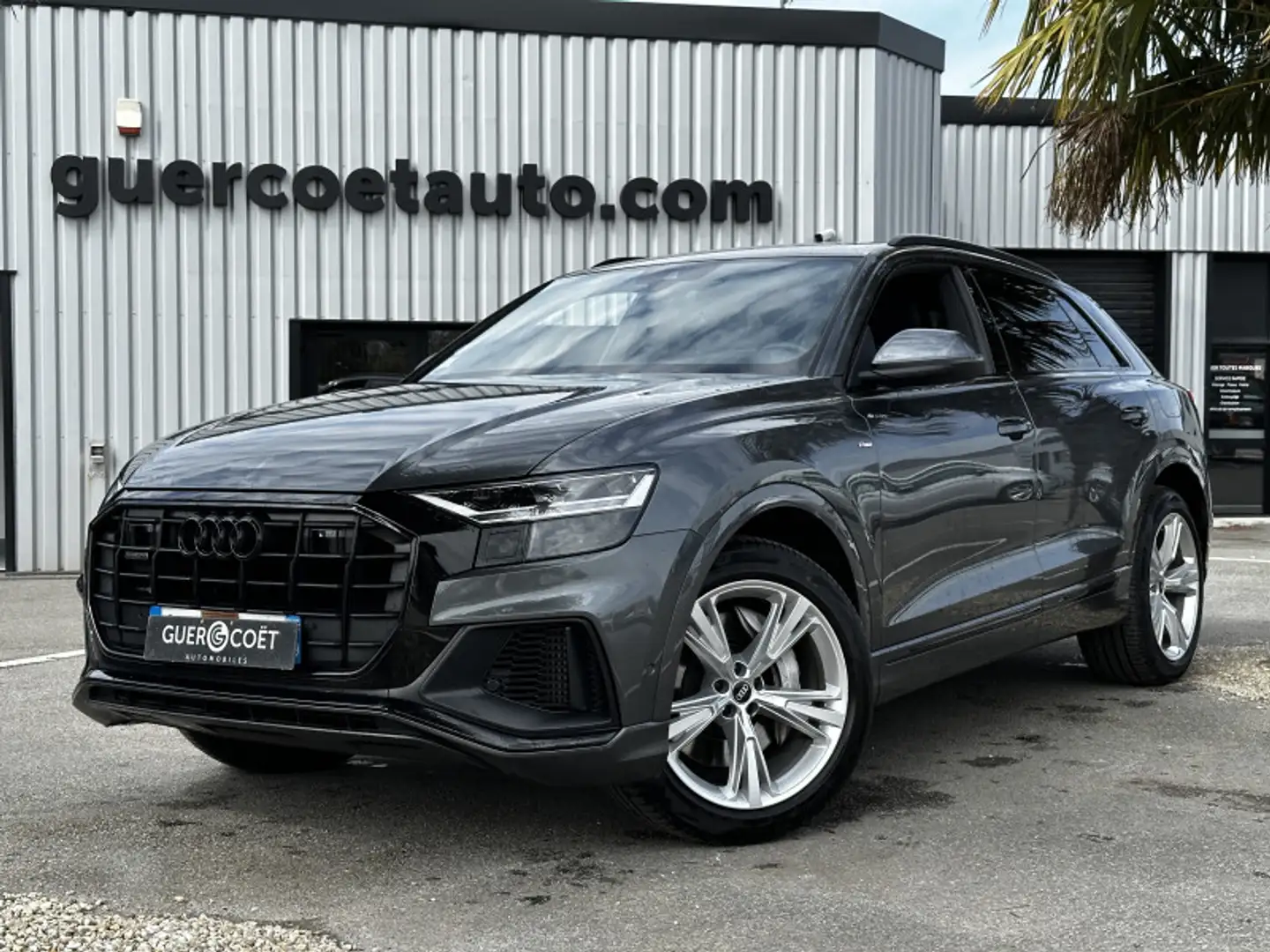 Audi Q8 55 TFSI E 381CH S LINE QUATTRO TIPTRONIC 8 Gris - 2