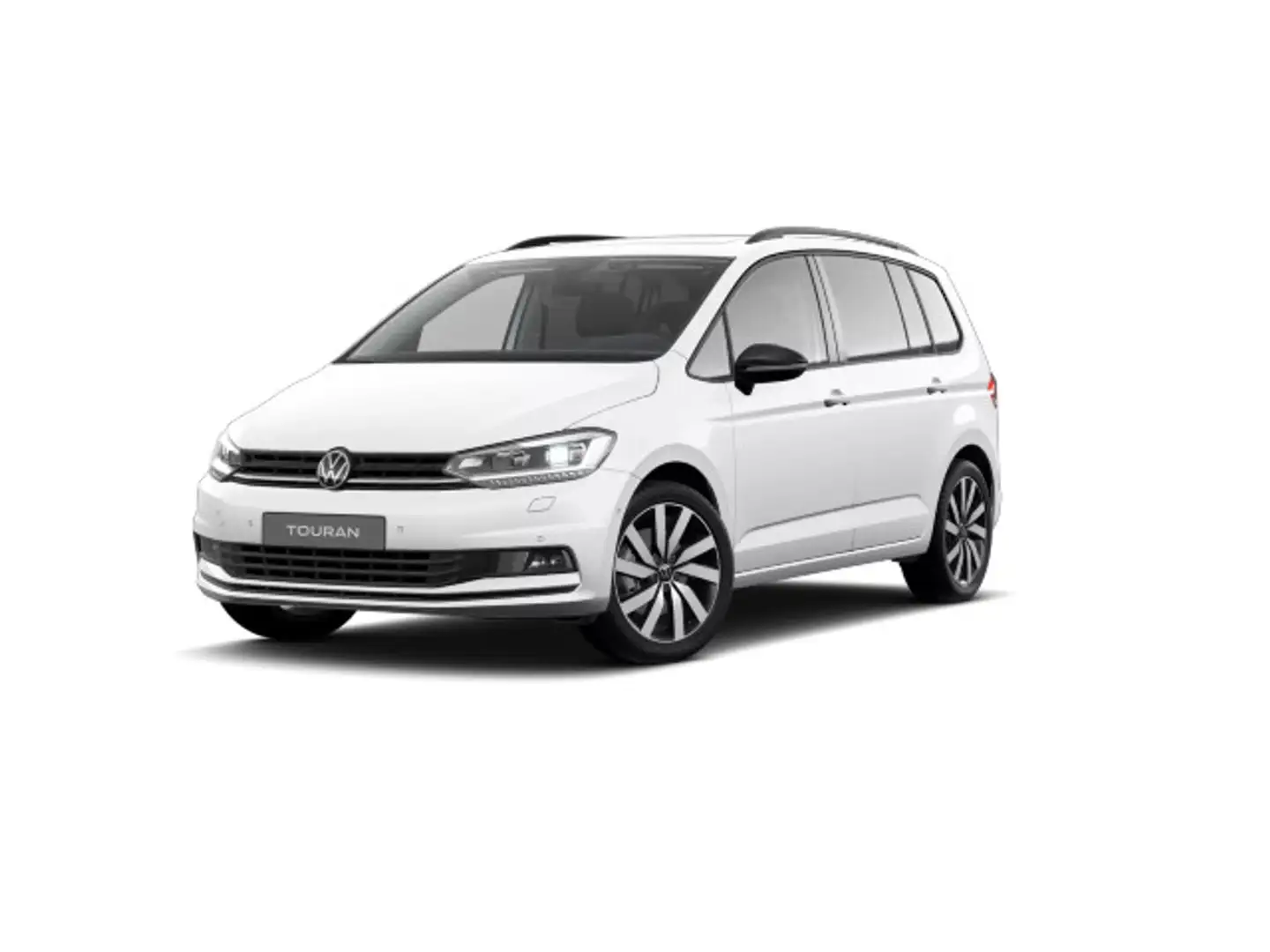 Volkswagen Touran 1.5 TSI DSG Highline AHZV ACC LED Navi Weiß - 2
