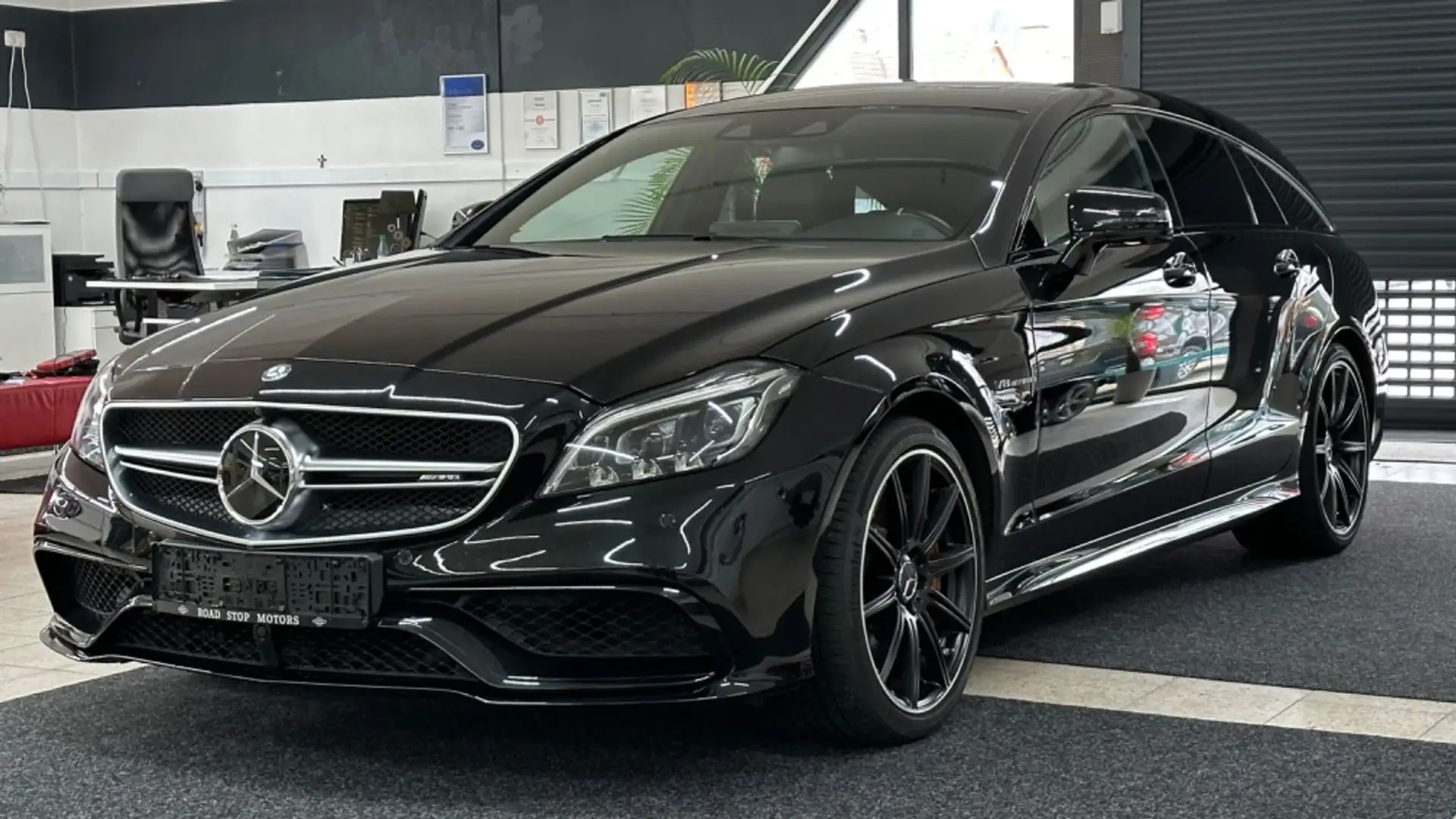 Mercedes-Benz CLS CLS 63 S AMG*Keramik*B&O*Carbon*Original Siyah - 1