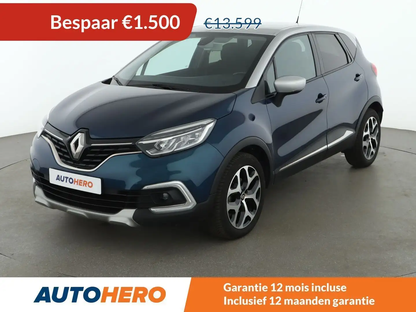 Renault Captur 1.5 dCi Business Blauw - 1