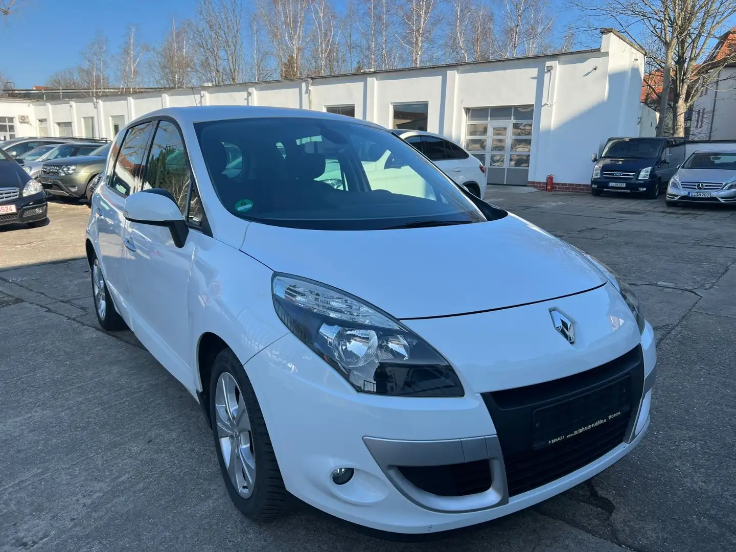 Renault Scenic III 2.0 AUTOMATIK, 1. HAND, GARANTIE Weiß - 1