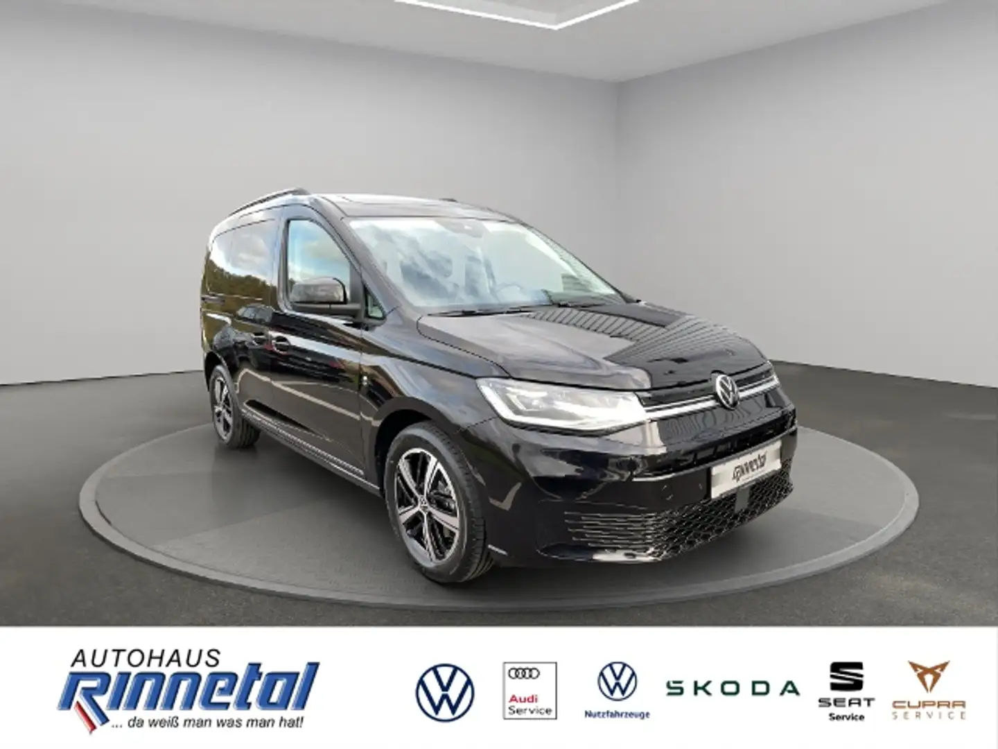 Volkswagen Caddy Caddy Dark Label 2,0 TDI DSG CLIMATRONIC+NAVI+FR Schwarz - 2