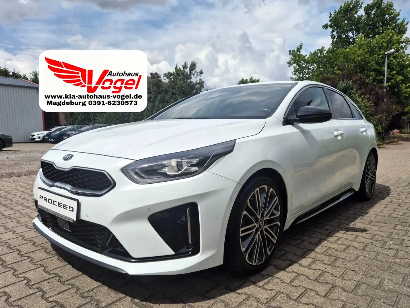 Kia ProCeed / pro_cee'd 1.5 Turbo GDi DCT7 GT-Line Technologie-& Navipaket Wit - 1