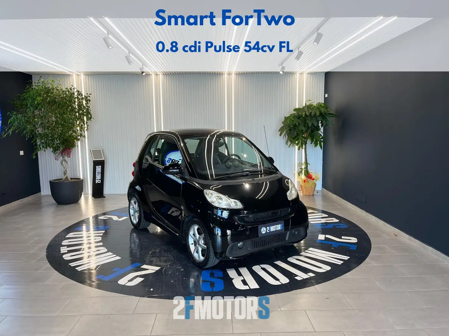 smart forTwo 0.8 cdi Pure 54cv FL Чорний - 1