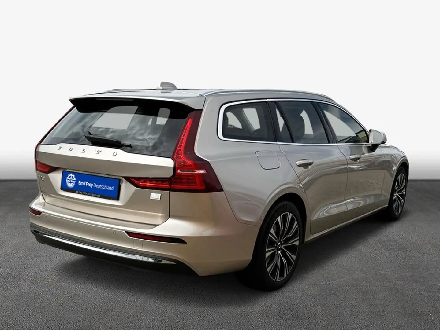Volvo V60 T6 AWD Recharge Plus Bright Silber - 2