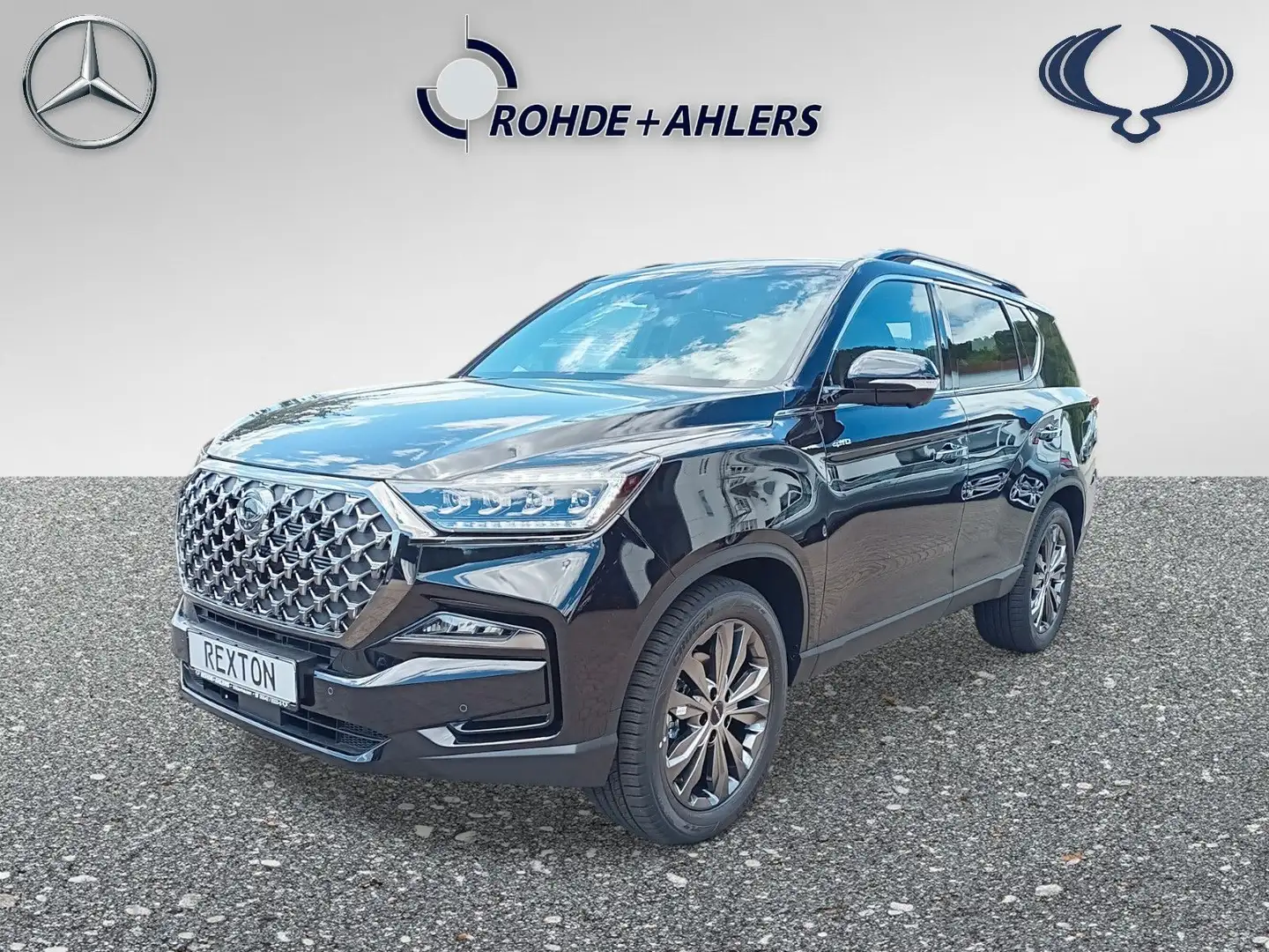 KGM Rexton REXTON+BLACK+20ZOLL+PANO+360°+KAMERA+LEDER+ Zwart - 1