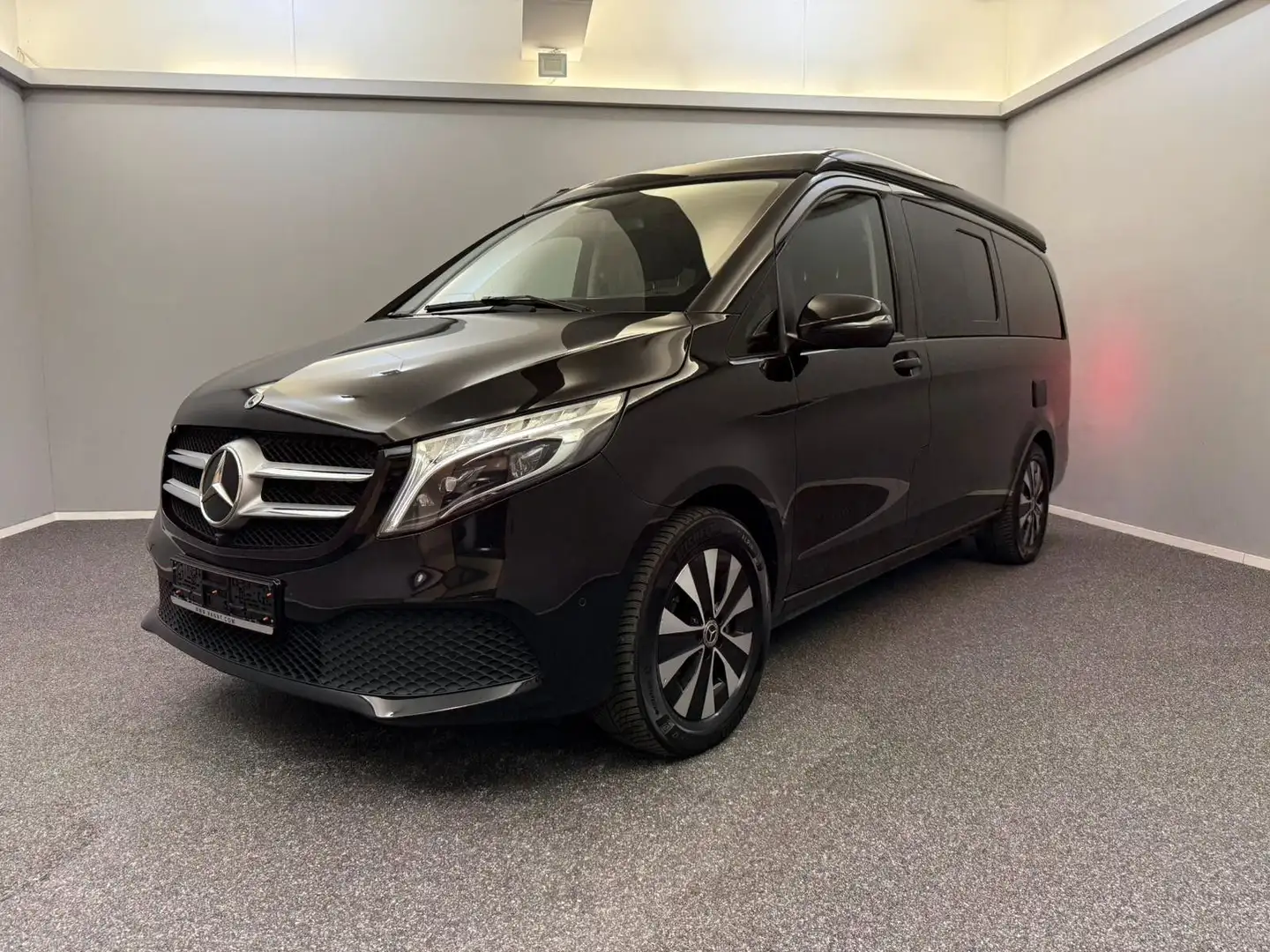 Mercedes-Benz V 300 d 4M Marco Polo Küche EASY UP*STHZ*LED*360 Schwarz - 1