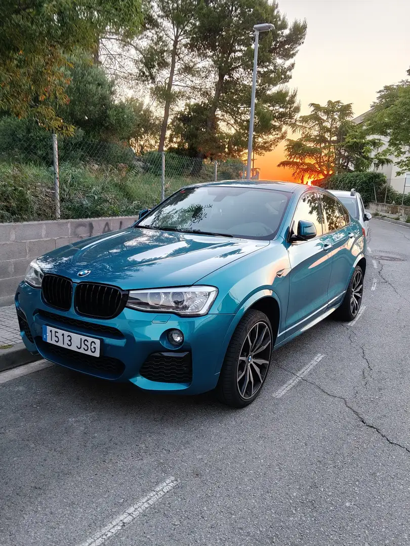 BMW X4 M M40i. Pack M de 360cv Azul - 1