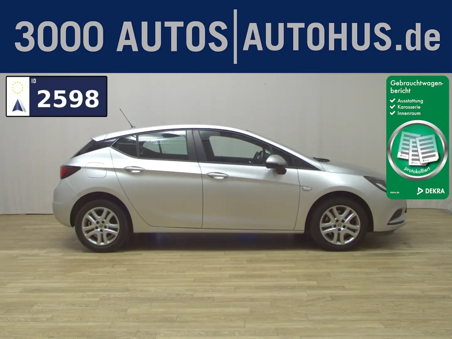 Opel Astra 1.6 CDTI Edition PDC Klima Bordcomputer Silber - 1