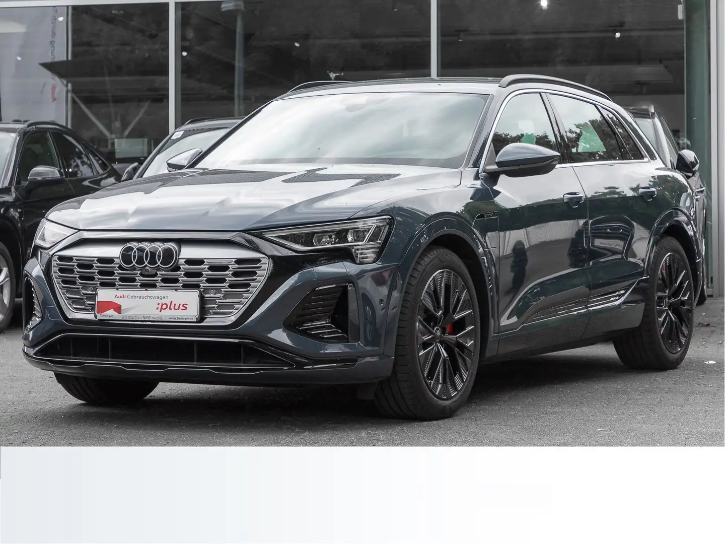 Audi Q8 e-tron 55 Q S LINE LM21 LEDER MATRIX HuD Blau - 2