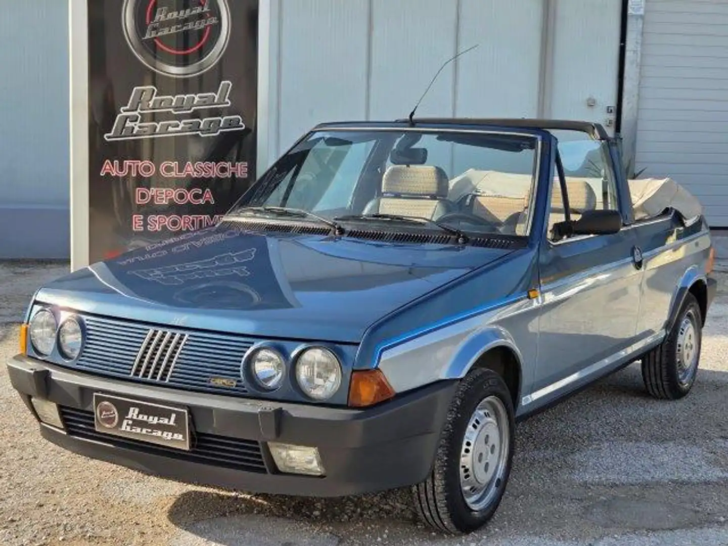 Fiat Ritmo BERTONE CABRIOLET 85s PALINURO -SERVICE BOOK- Blau - 1