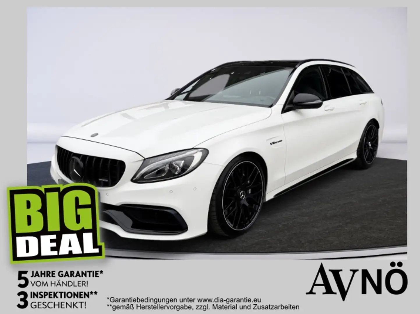 Mercedes-Benz C 63 AMG AMG C 63 T-Modell Fahrassistenz-Paket, uwm; Weiß - 1