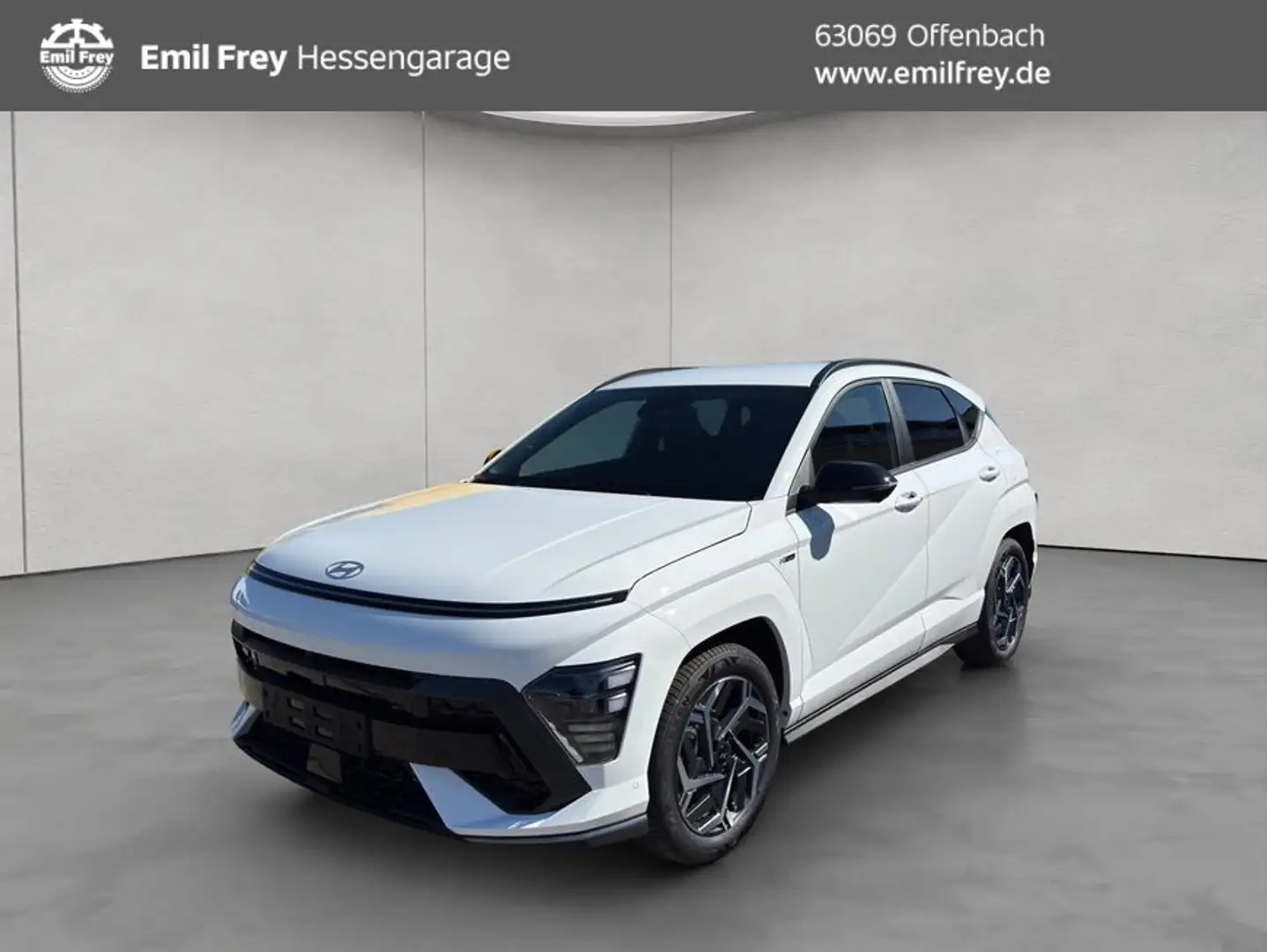 Hyundai KONA KONA 1.6 T-GDI DCT N Line 125 kW, 5-türig Wit - 1