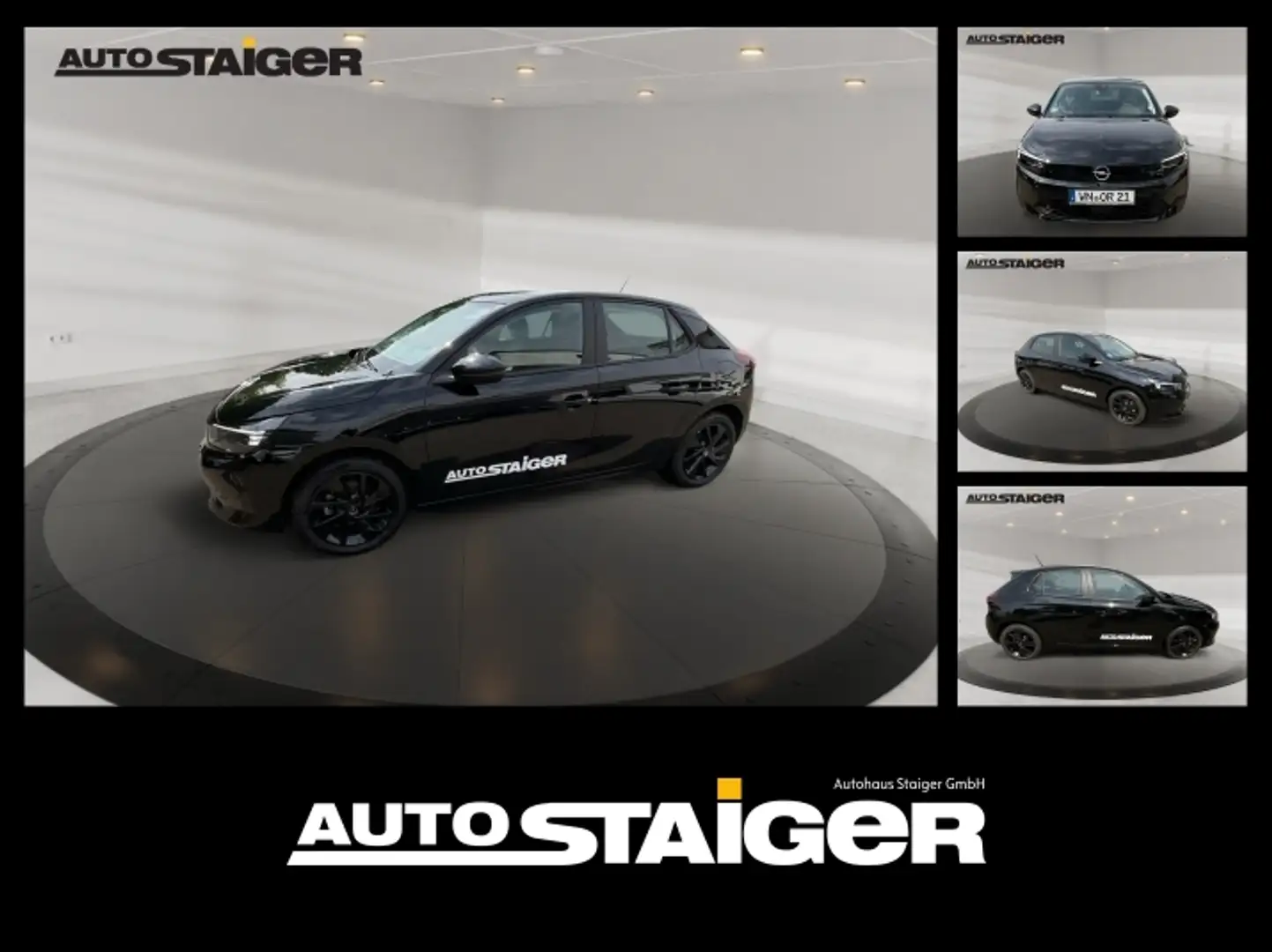 Opel Corsa F 1.2 Rückfahrkamera Sitzheizung PDC Schwarz - 1