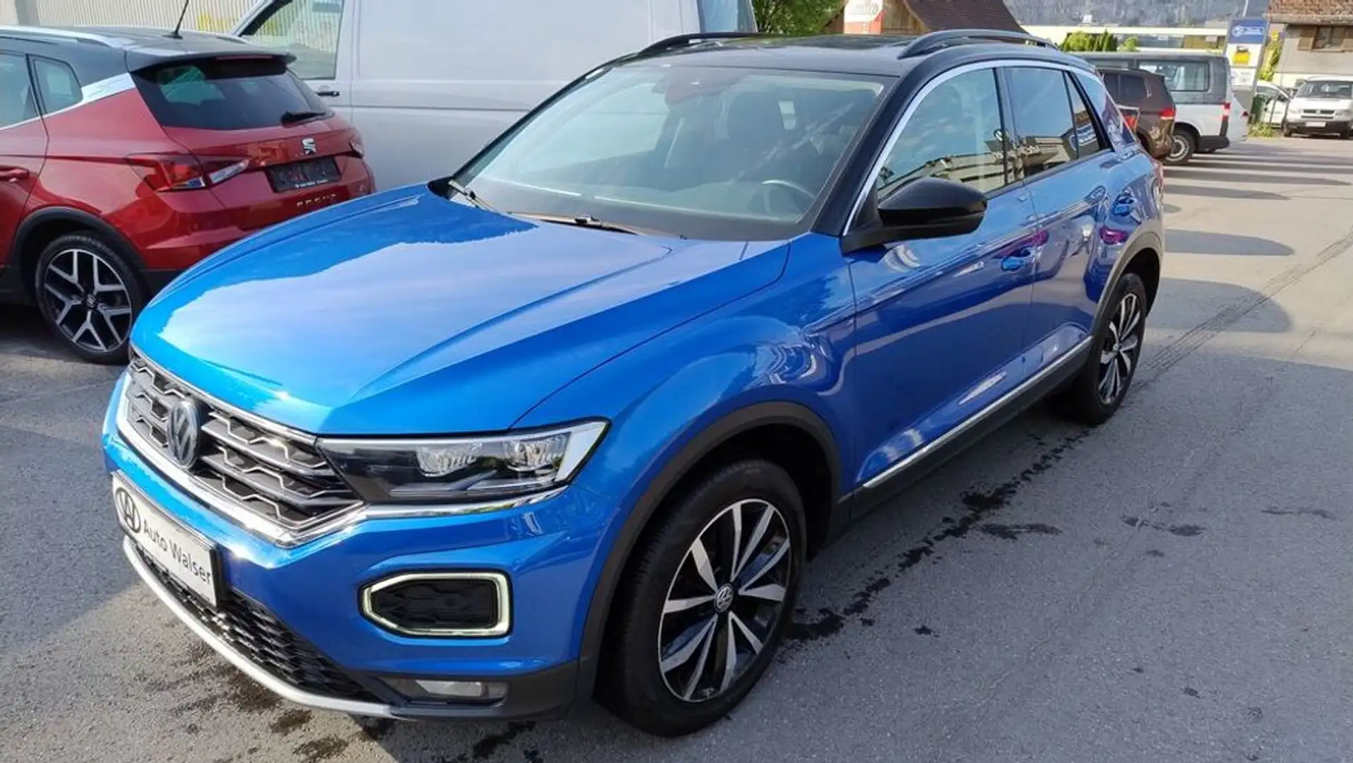 Volkswagen T-Roc Design Aut. 2,0 TDi Pano Bleu - 1