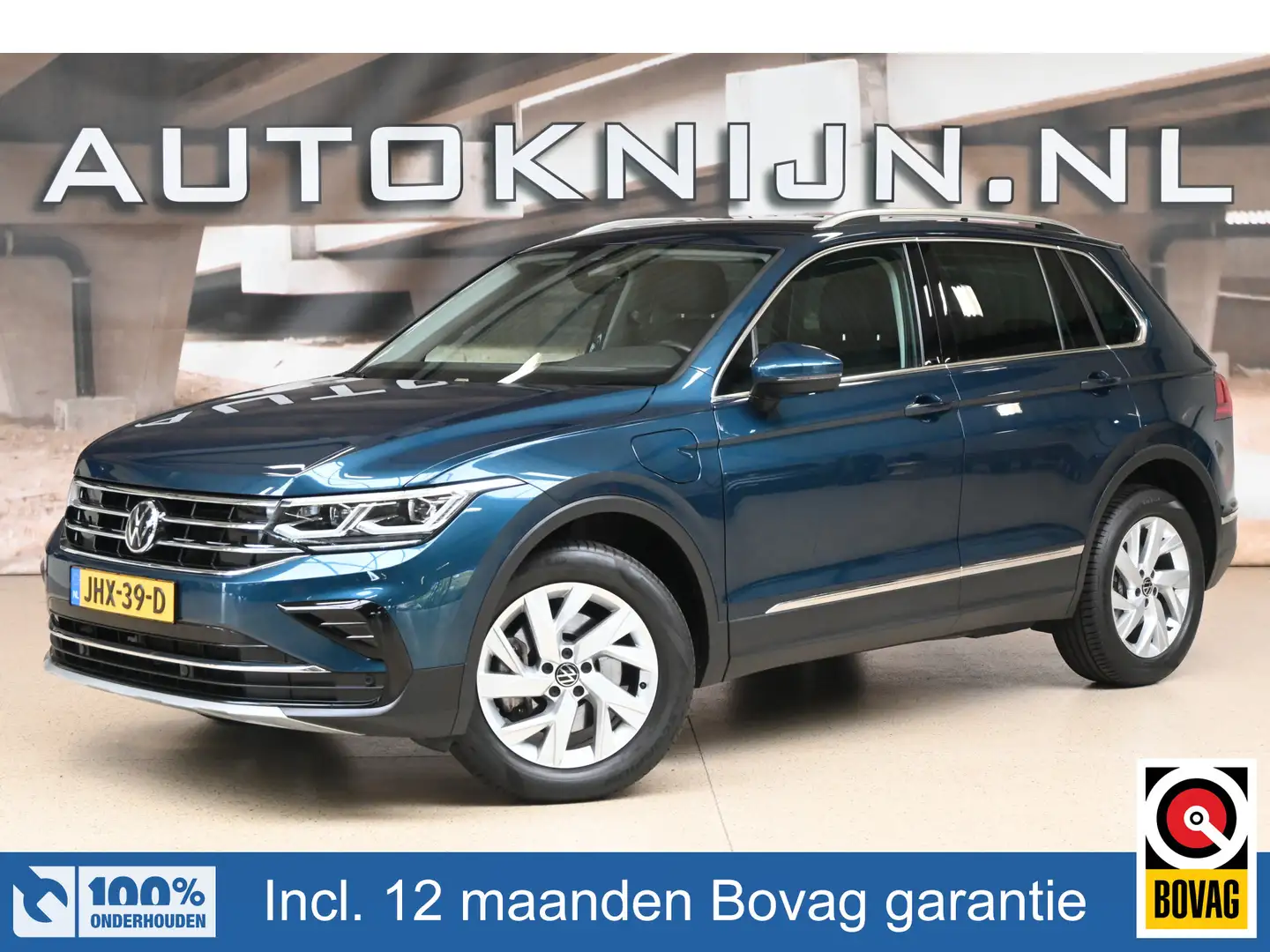Volkswagen Tiguan 1.4 TSI eHybrid 245pk Elegance | Leder | Elek. sto Blauw - 1