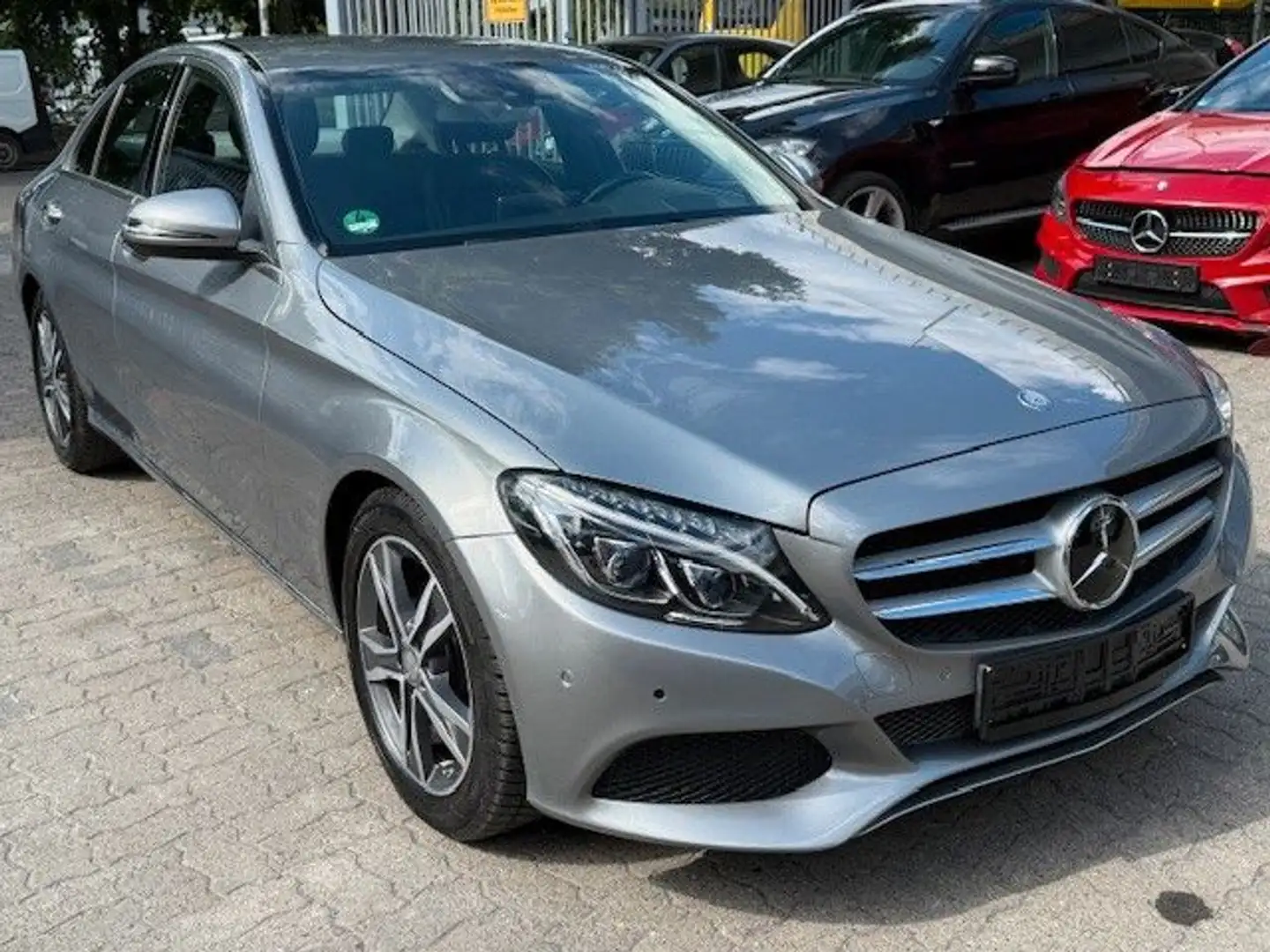 Mercedes-Benz C 220 C220D BT  Head-Up Rückfahrk Navi keyless ILS Silber - 1