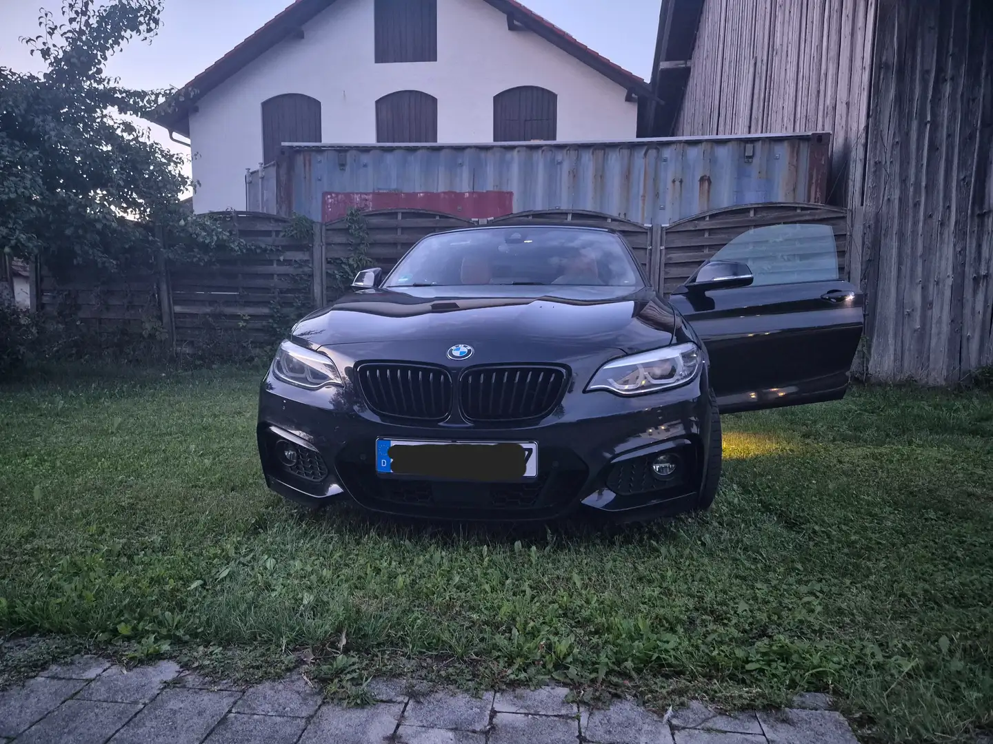 BMW 220 220i Cabrio Aut. M Sport Black - 1