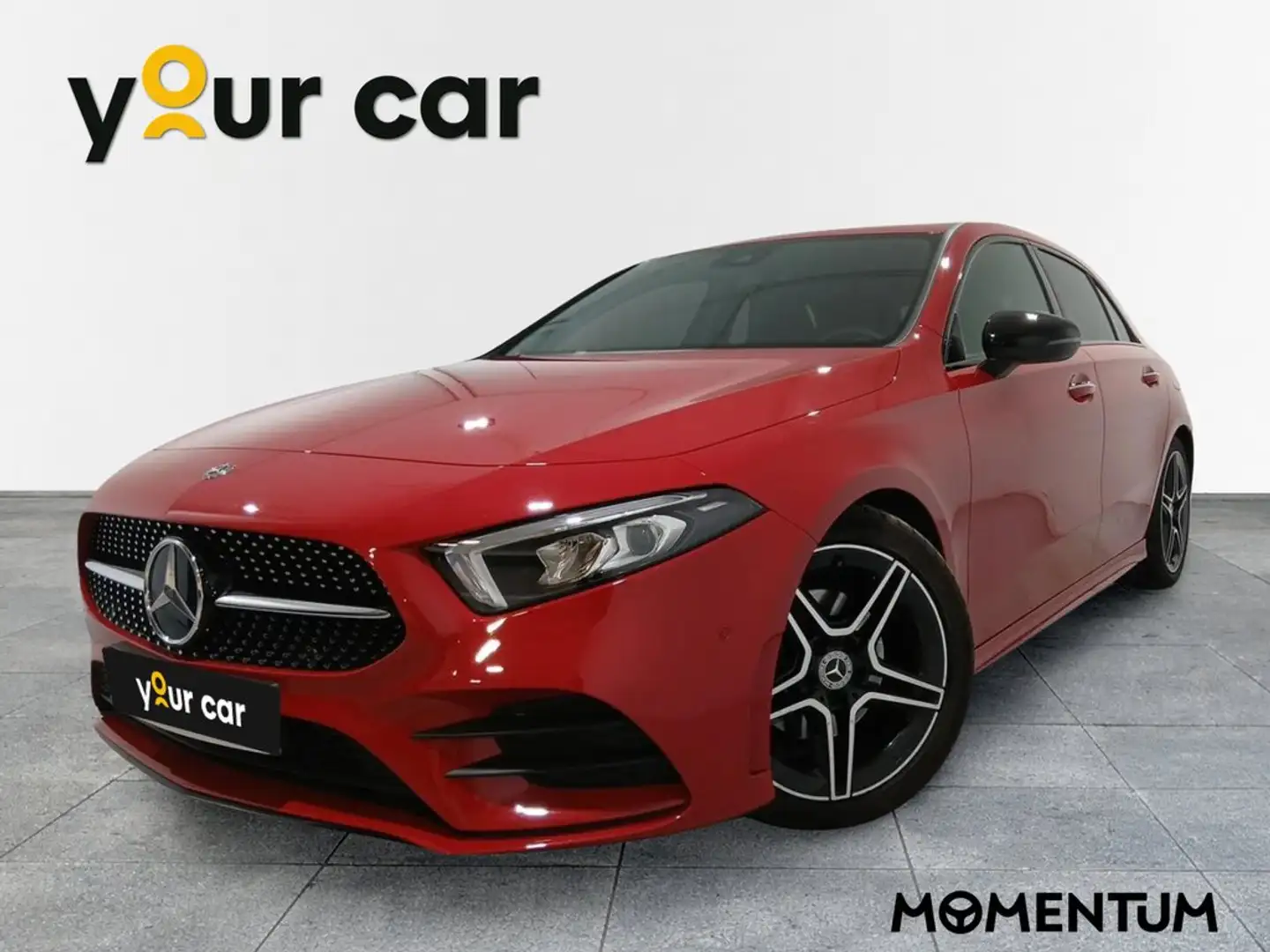 Mercedes-Benz A 200 200d 8G-DCT Rojo - 1