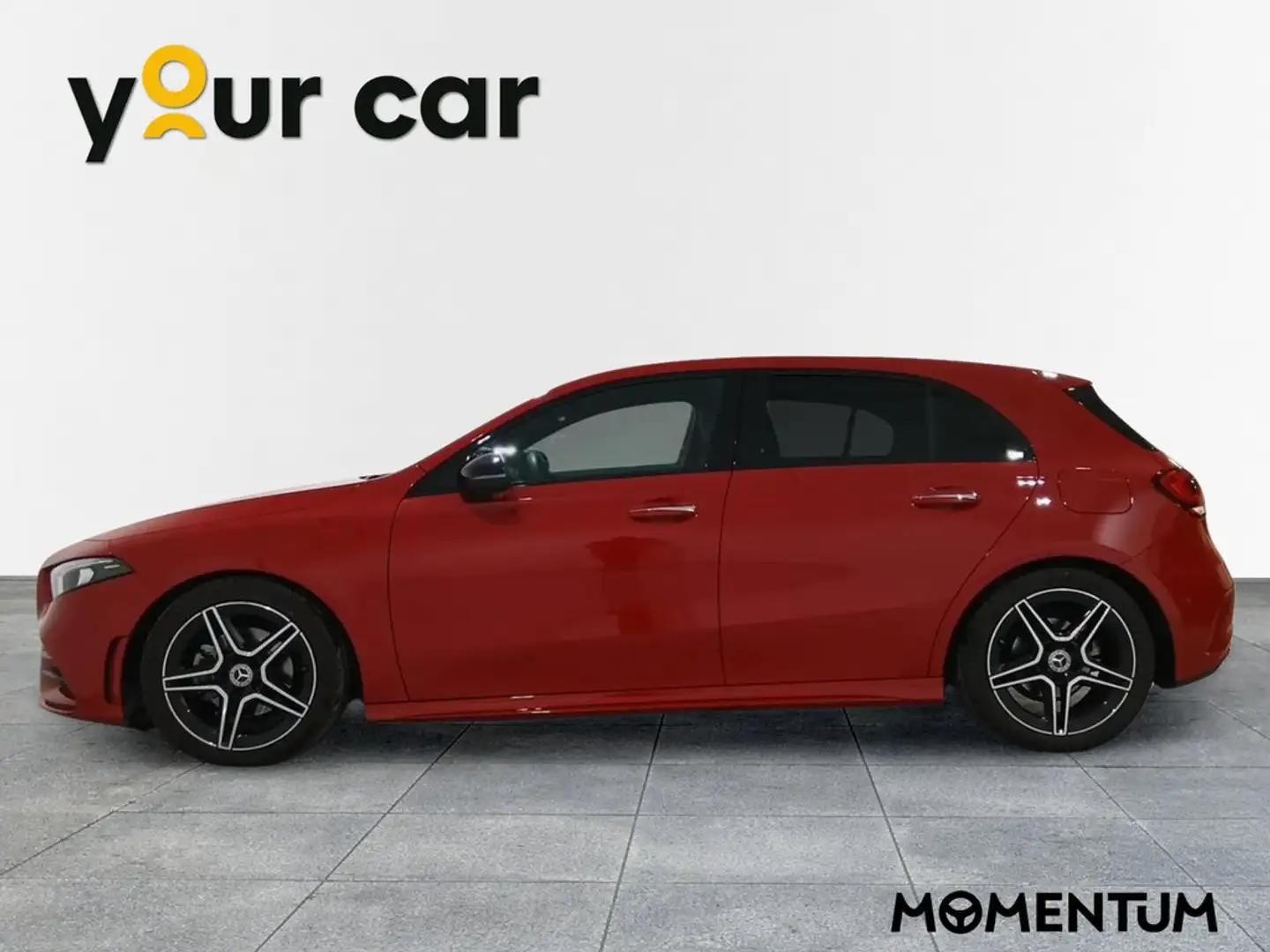 Mercedes-Benz A 200 200d 8G-DCT Rojo - 2
