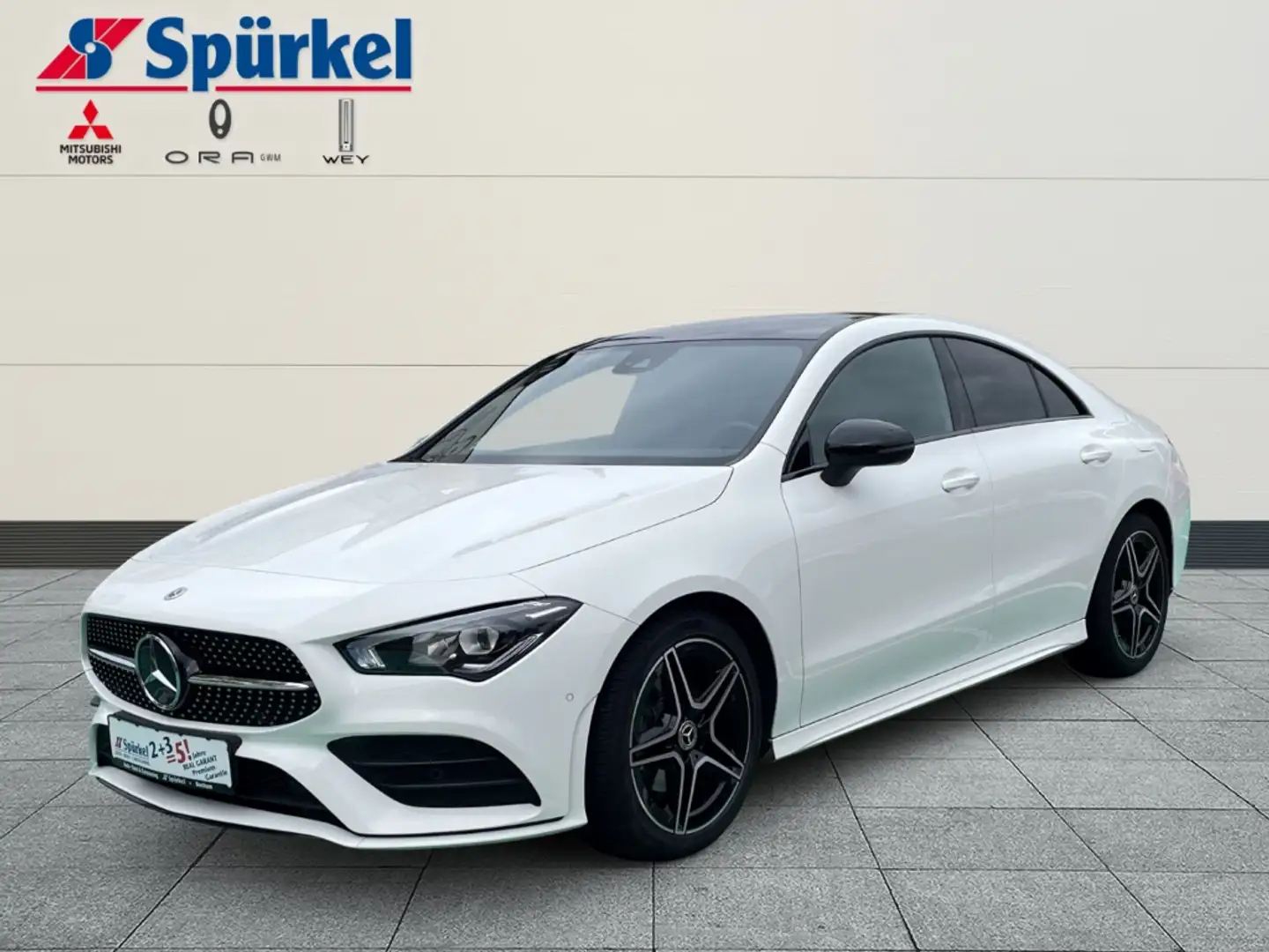 Mercedes-Benz CLA 200 AMG-Line, Navigation, Schiebedach, Sitzheizung Weiß - 1